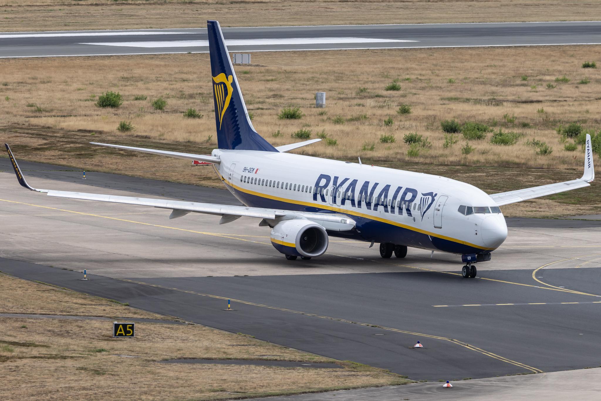 Köln Bonn Airport: Ryanair (FR / RYR) | Operator: Malta Air |  Boeing 737-8AS B738 | 9H-QEM | MSN 44825
