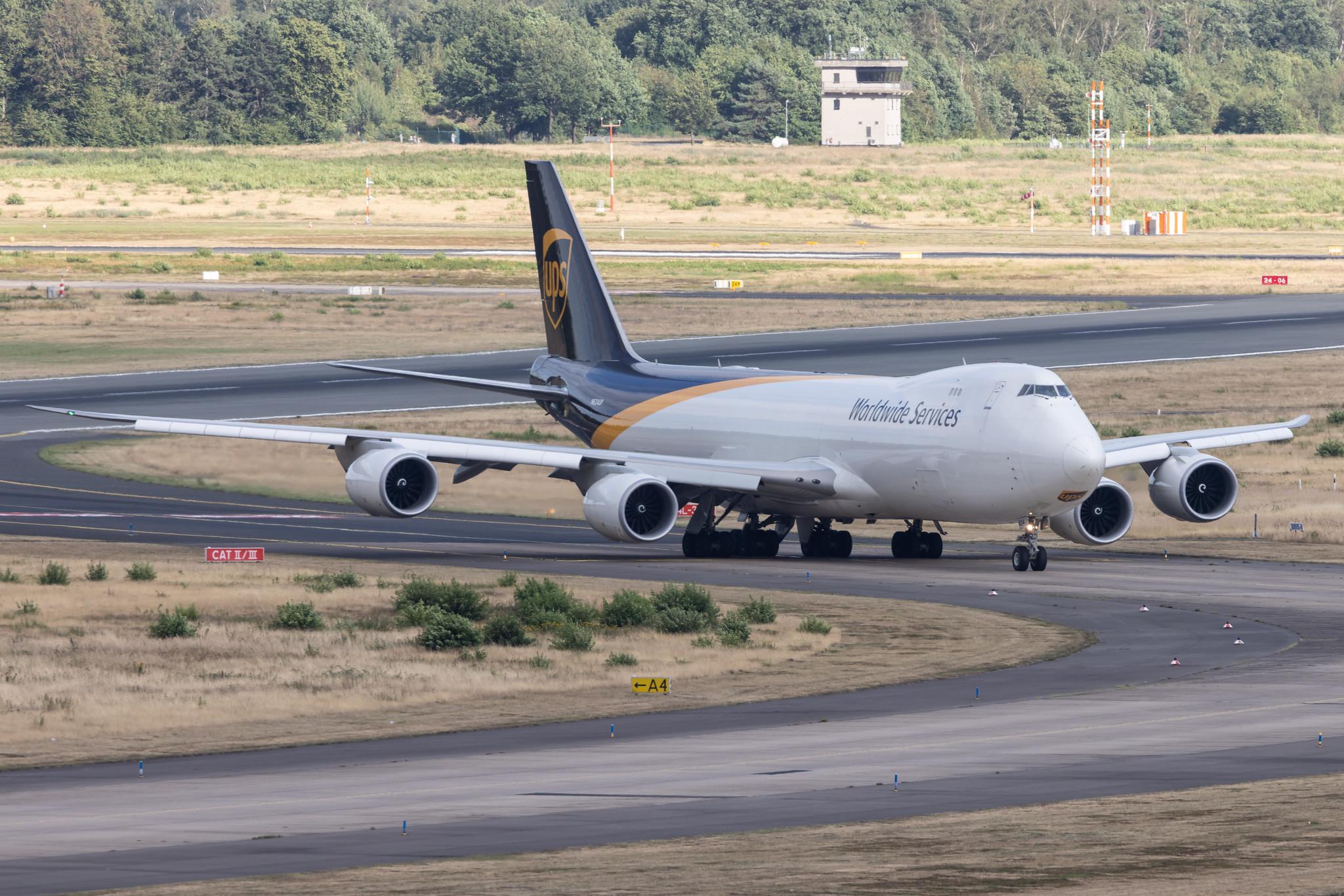 Köln Bonn Airport: UPS (5X / UPS) |  Boeing 747-8F B748 | N624UP | MSN 63784