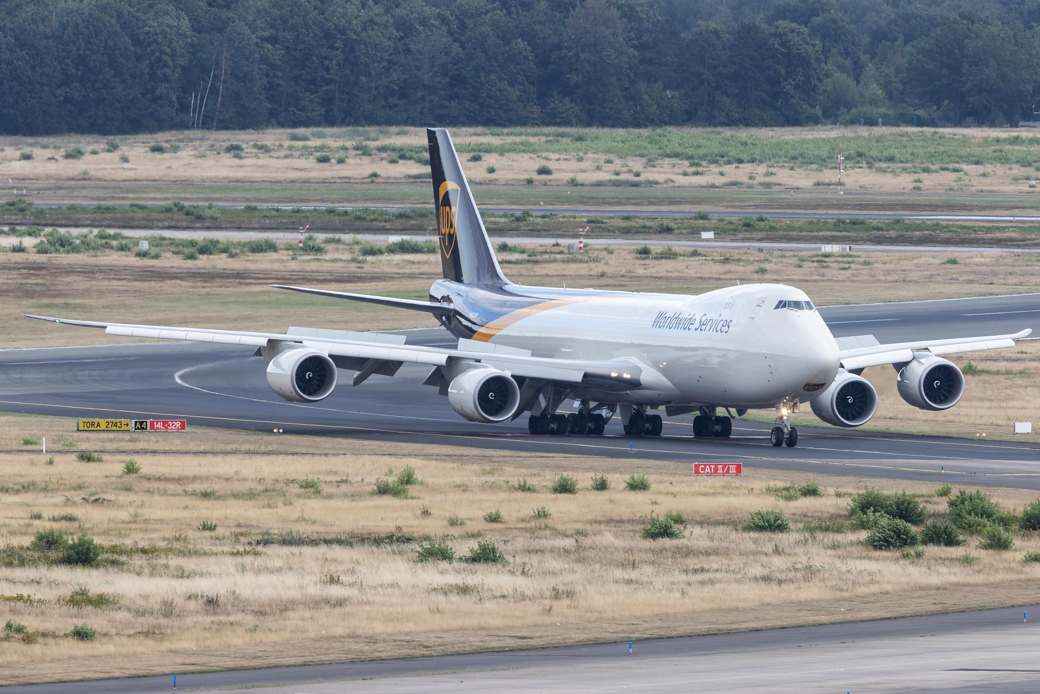 Köln Bonn Airport: UPS (5X / UPS) |  Boeing 747-8F B748 | N633UP | MSN 65774
