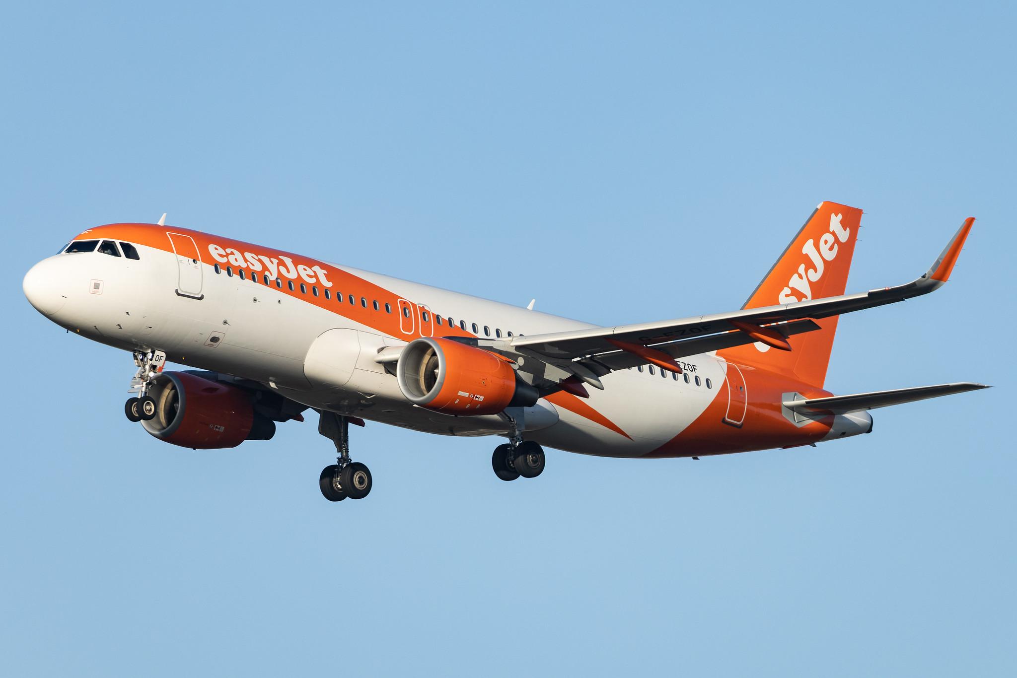 Amsterdam Schiphol: easyJet (U2 / EZY) |  Airbus A320-214 A320 | G-EZOF | MSN 6525