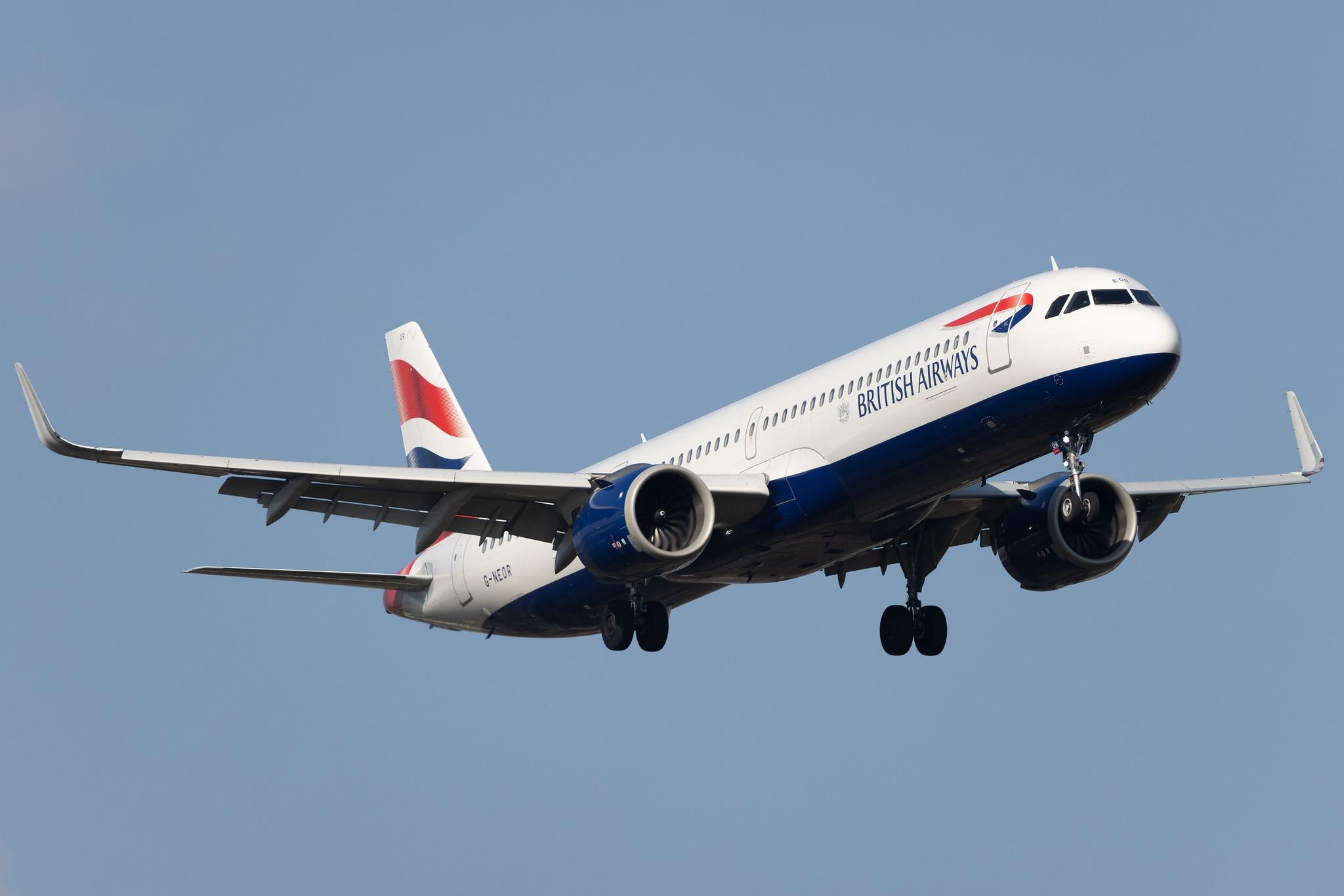 London Heathrow: British Airways (BA / BAW) |  Airbus A321-251NX A21N | G-NEOR | MSN 8526