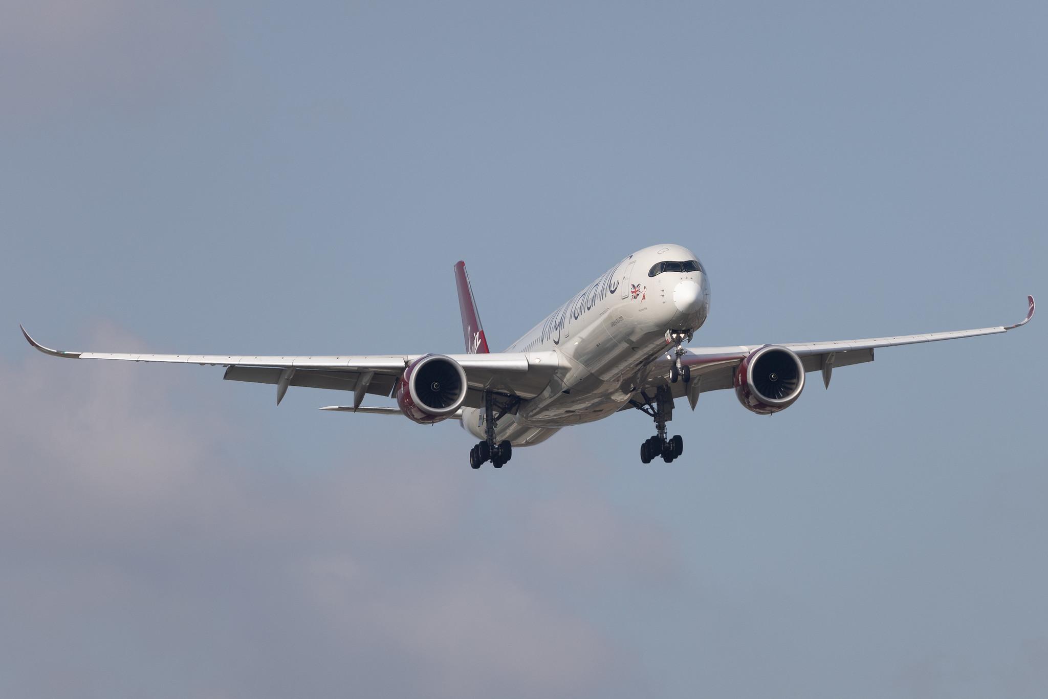 London Heathrow: Virgin Atlantic (VS / VIR) | Airbus A350-1041 A35K | G-VPOP | MSN 298