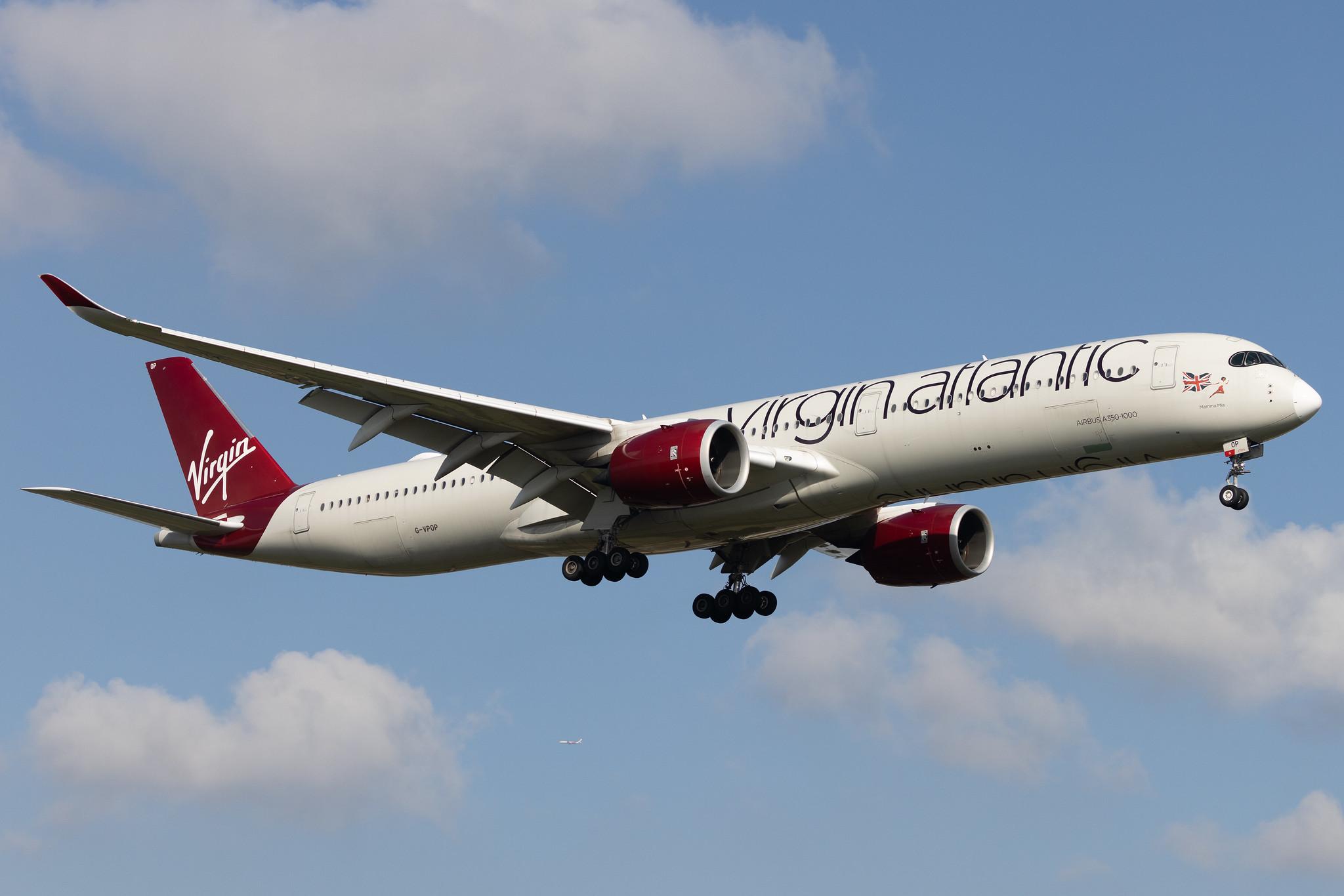 London Heathrow: Virgin Atlantic (VS / VIR) | Airbus A350-1041 A35K | G-VPOP | MSN 298