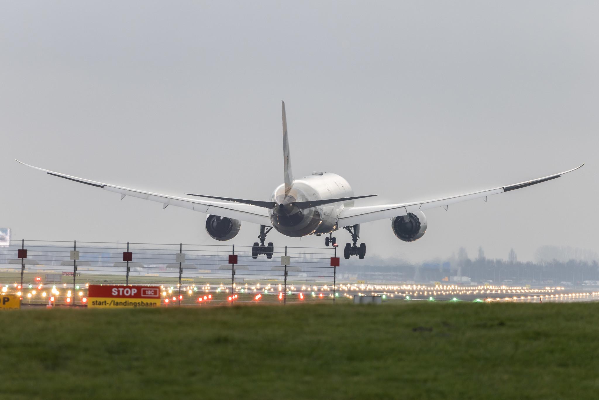 Amsterdam Schiphol: Etihad Airways (EY / ETD) |  Boeing 787-9 Dreamliner B789 | A6-BLP | MSN 39662