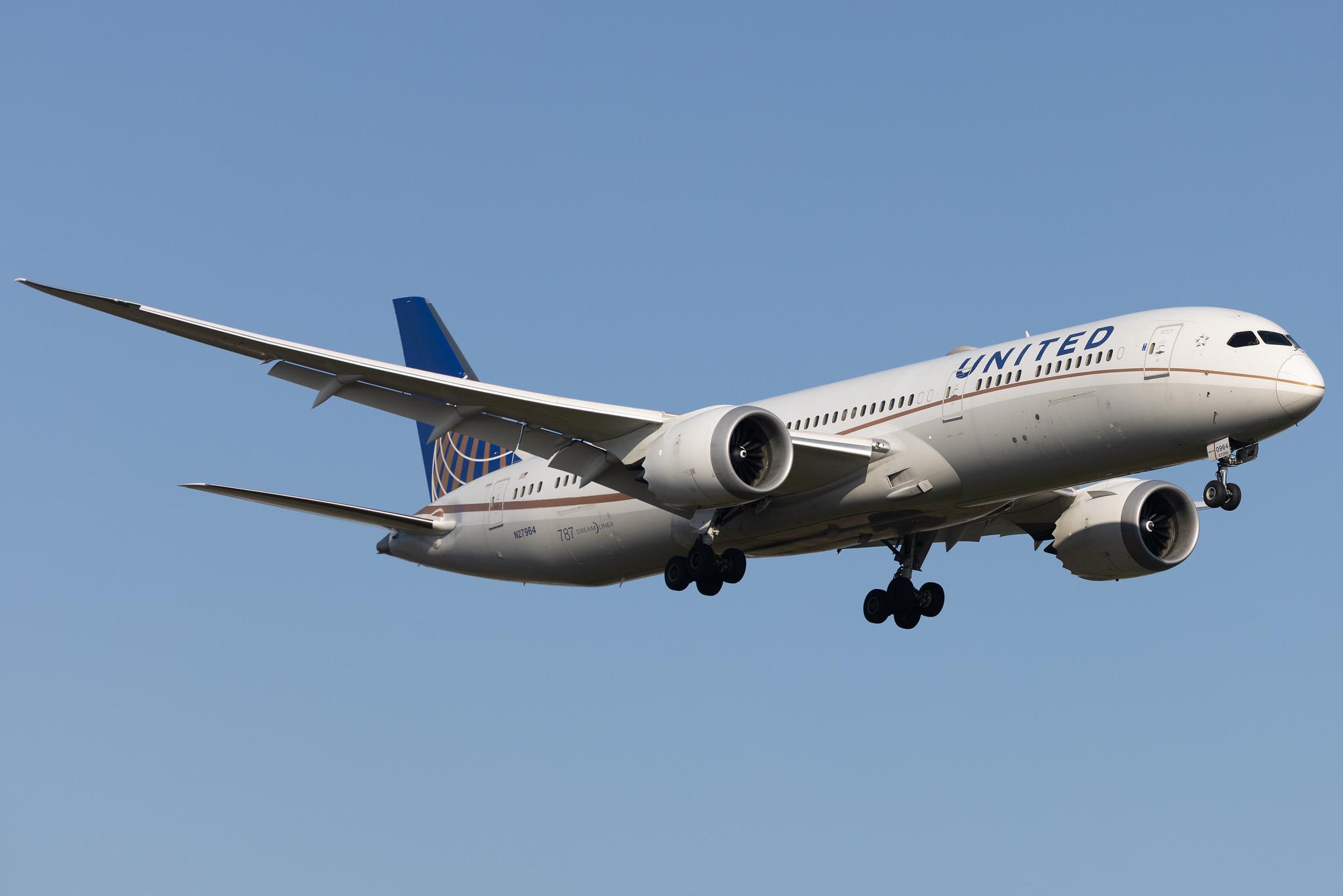 London Heathrow: United Airlines (UA / UAL) |  Boeing 787-9 Dreamliner B789 | N27964 | MSN 37813