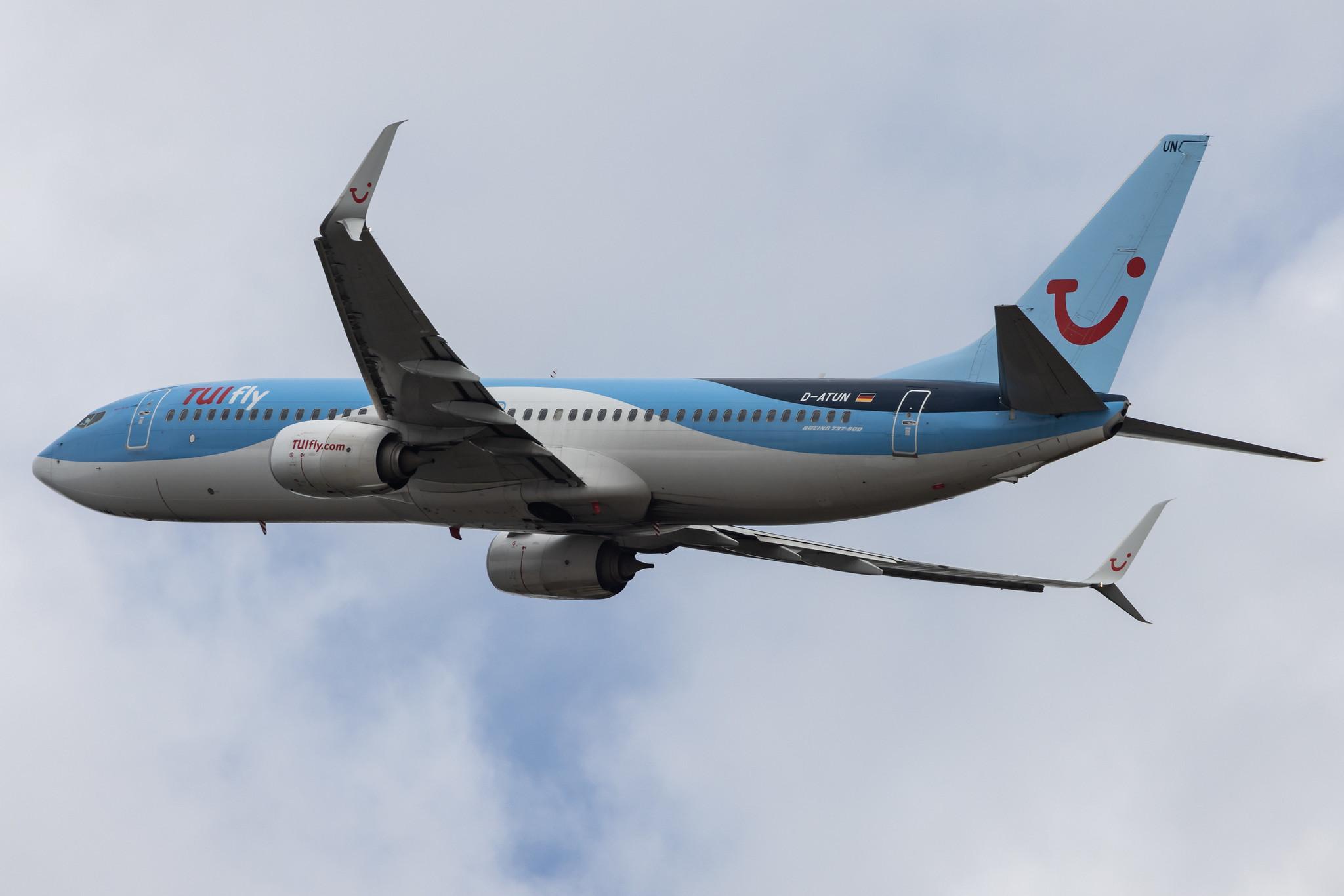 Köln Bonn Airport: TUI (X3 / TUI) | Operator: TUI fly | Boeing 737-8K5 B738 | D-ATUN | MSN 41660