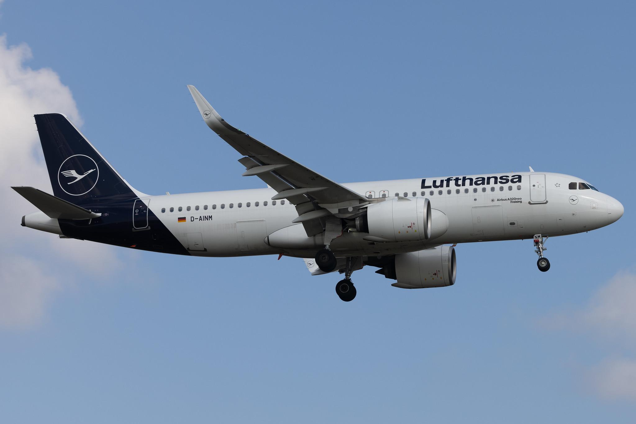 London Heathrow: Lufthansa (LH / DLH) | Airbus A320-271N A20N | D-AINM | MSN 8456