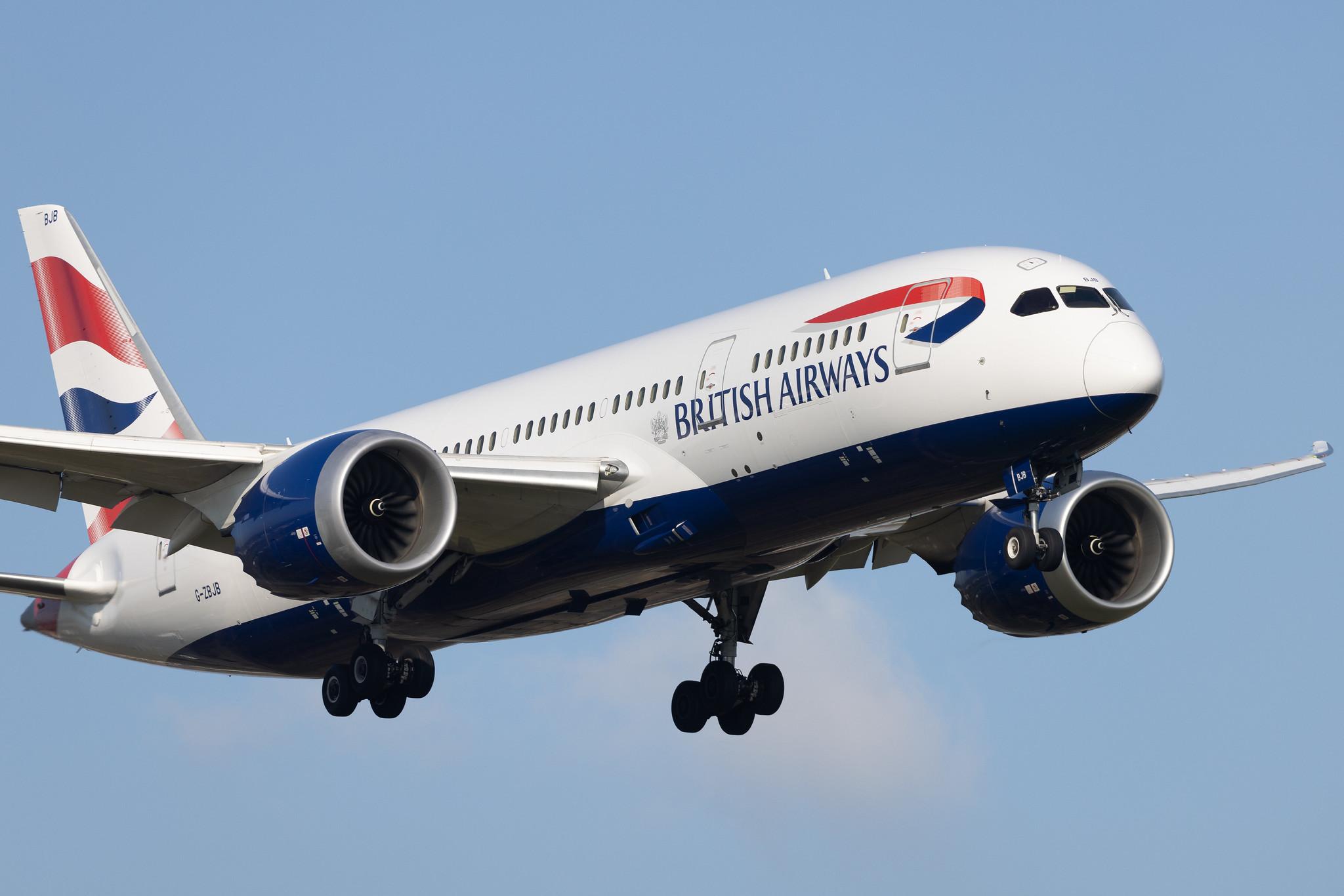 London Heathrow: British Airways (BA / BAW) |  Boeing 787-8 Dreamliner B788 | G-ZBJB | MSN 38610