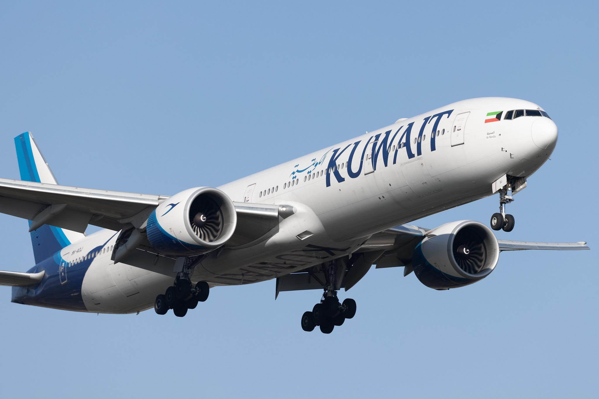 London Heathrow: Kuwait Airways (KU / KAC) |  Boeing 777-369(ER) B77W | 9K-AOJ | MSN 62567