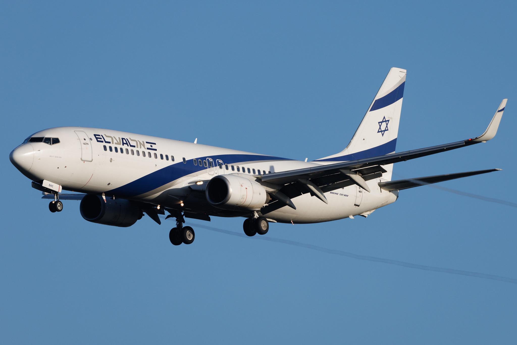 Frankfurt Airport: El Al (LY / ELY) |  Boeing 737-858 B738 | 4X-EKC | MSN 29959