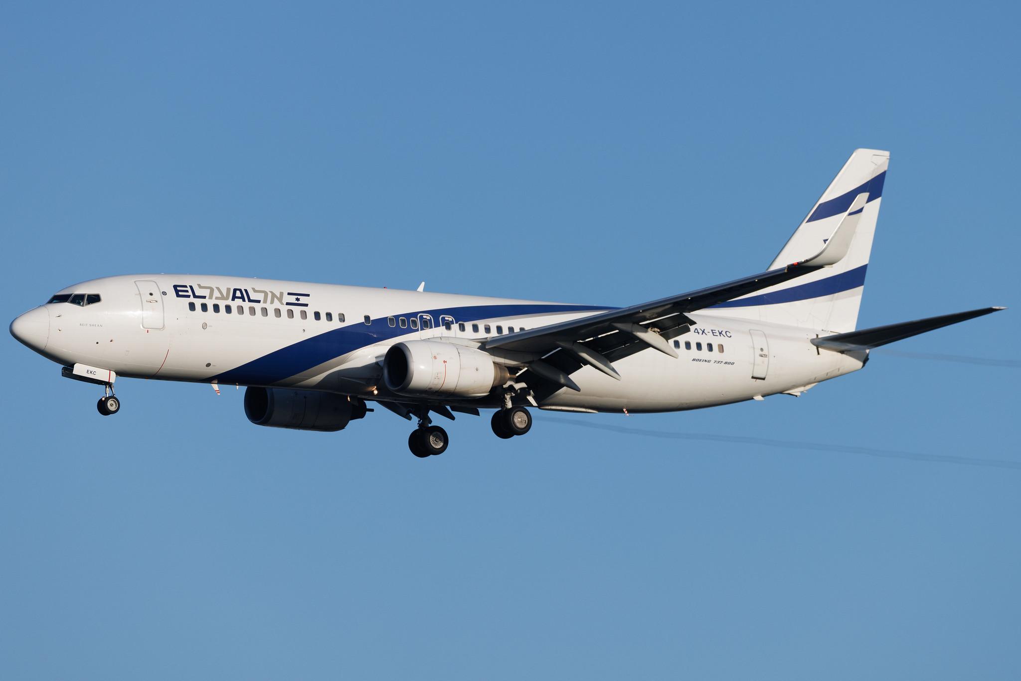 Frankfurt Airport: El Al (LY / ELY) |  Boeing 737-858 B738 | 4X-EKC | MSN 29959