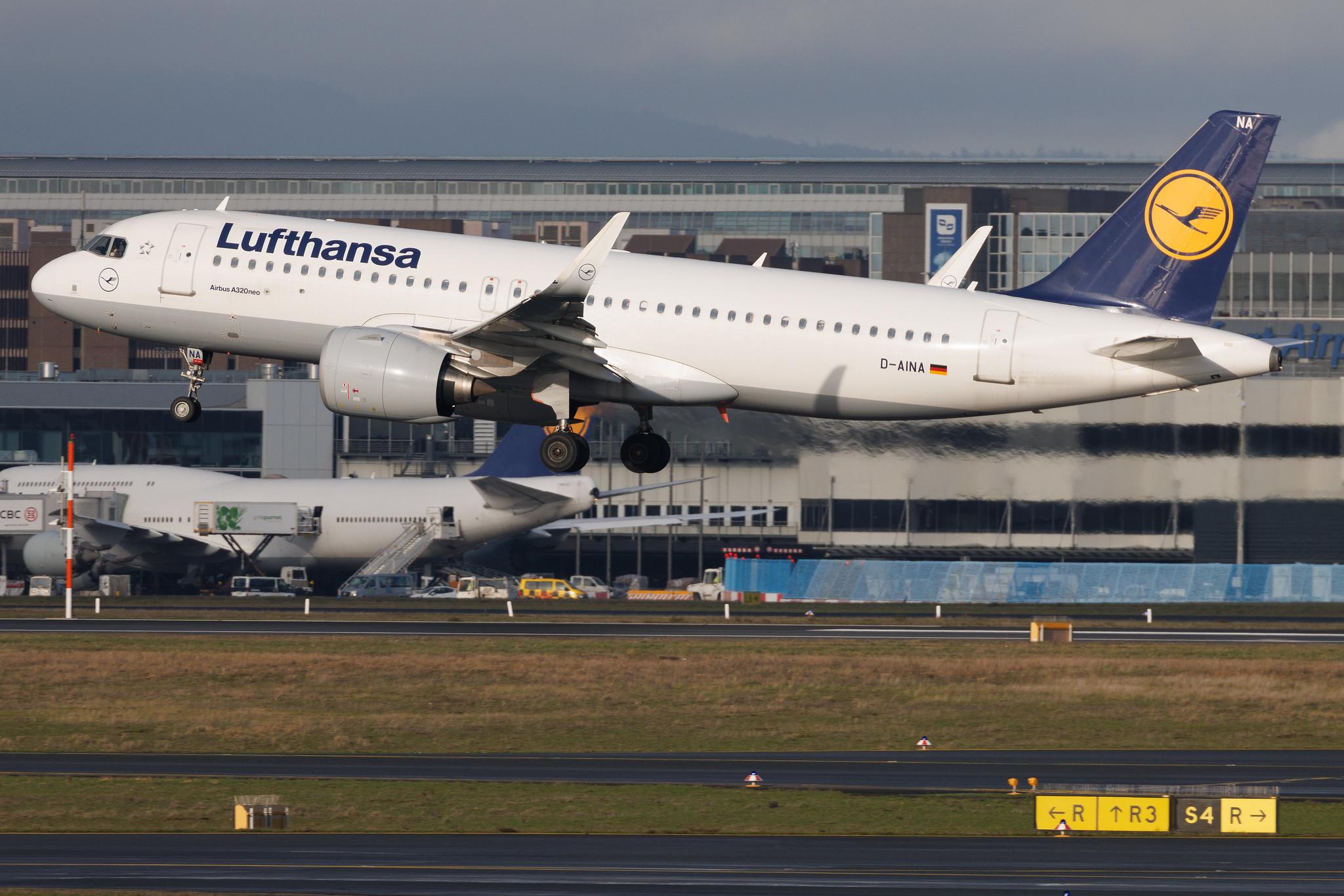 Frankfurt Airport: Lufthansa (LH / DLH) | Airbus A320-271N A20N | D-AINA | MSN 6801