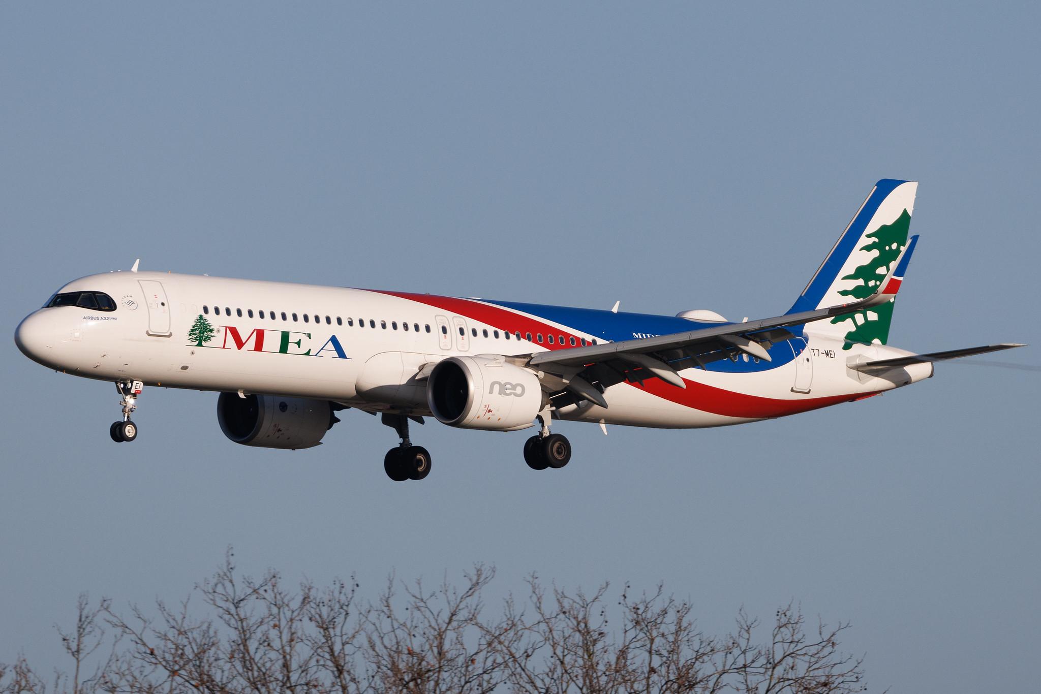Frankfurt Airport: MEA (ME / MEA) | Airbus A321-271NX A21N | T7-ME1 | MSN 09427
