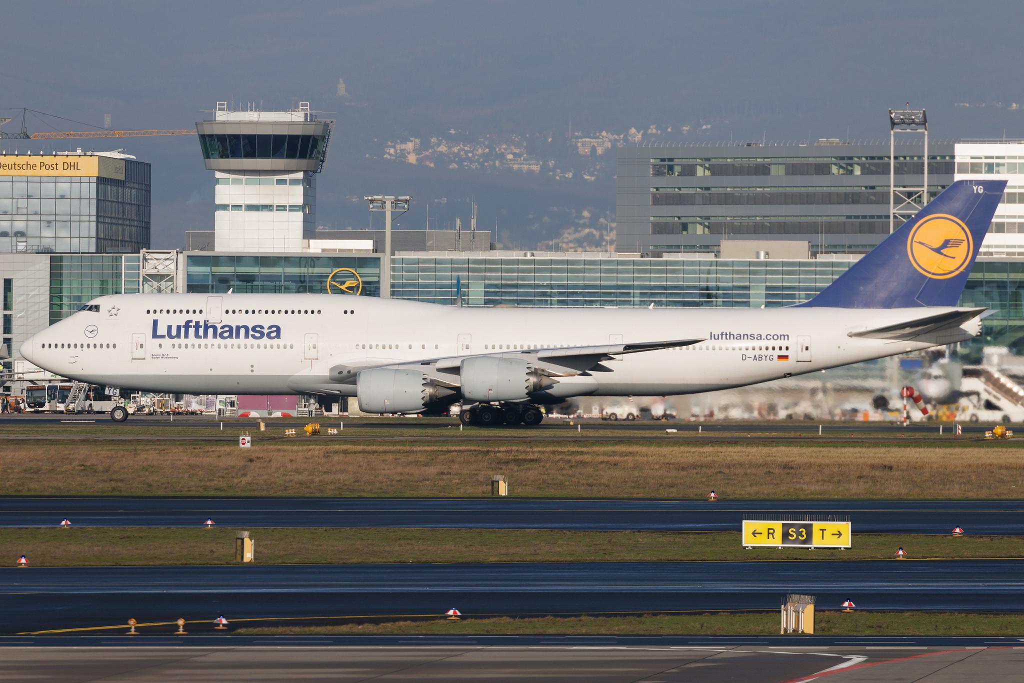 Frankfurt Airport: Lufthansa (LH / DLH) | Boeing 747-830 B748 | D-ABYG | MSN 37831