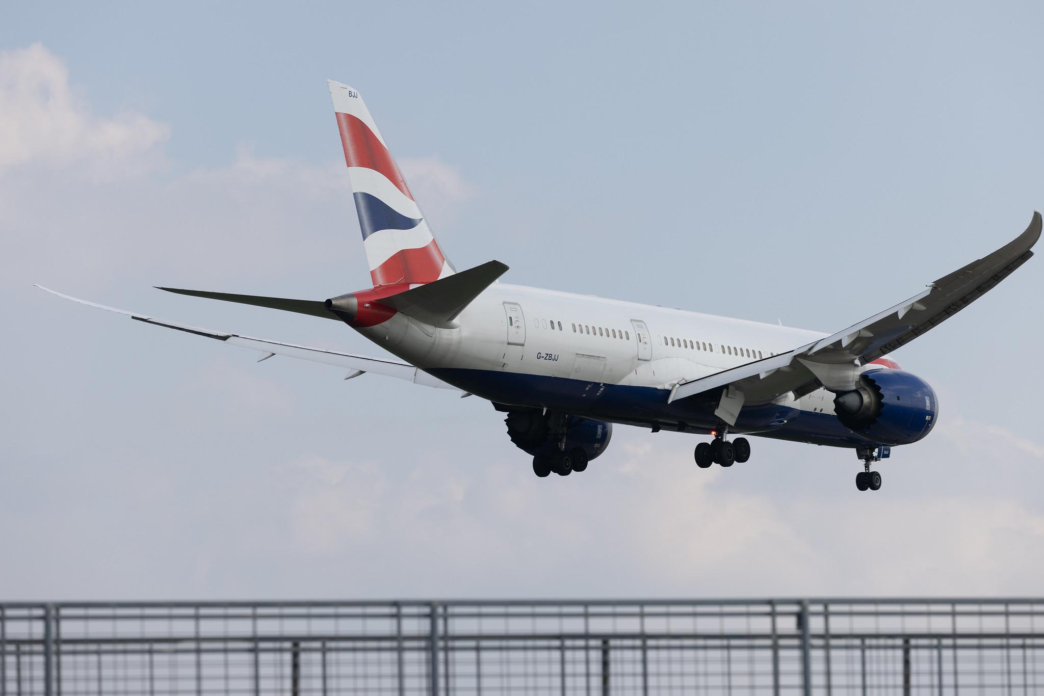 London Heathrow: British Airways (BA / BAW) | Boeing 787-8 Dreamliner B788 | G-ZBJJ | MSN 60629
