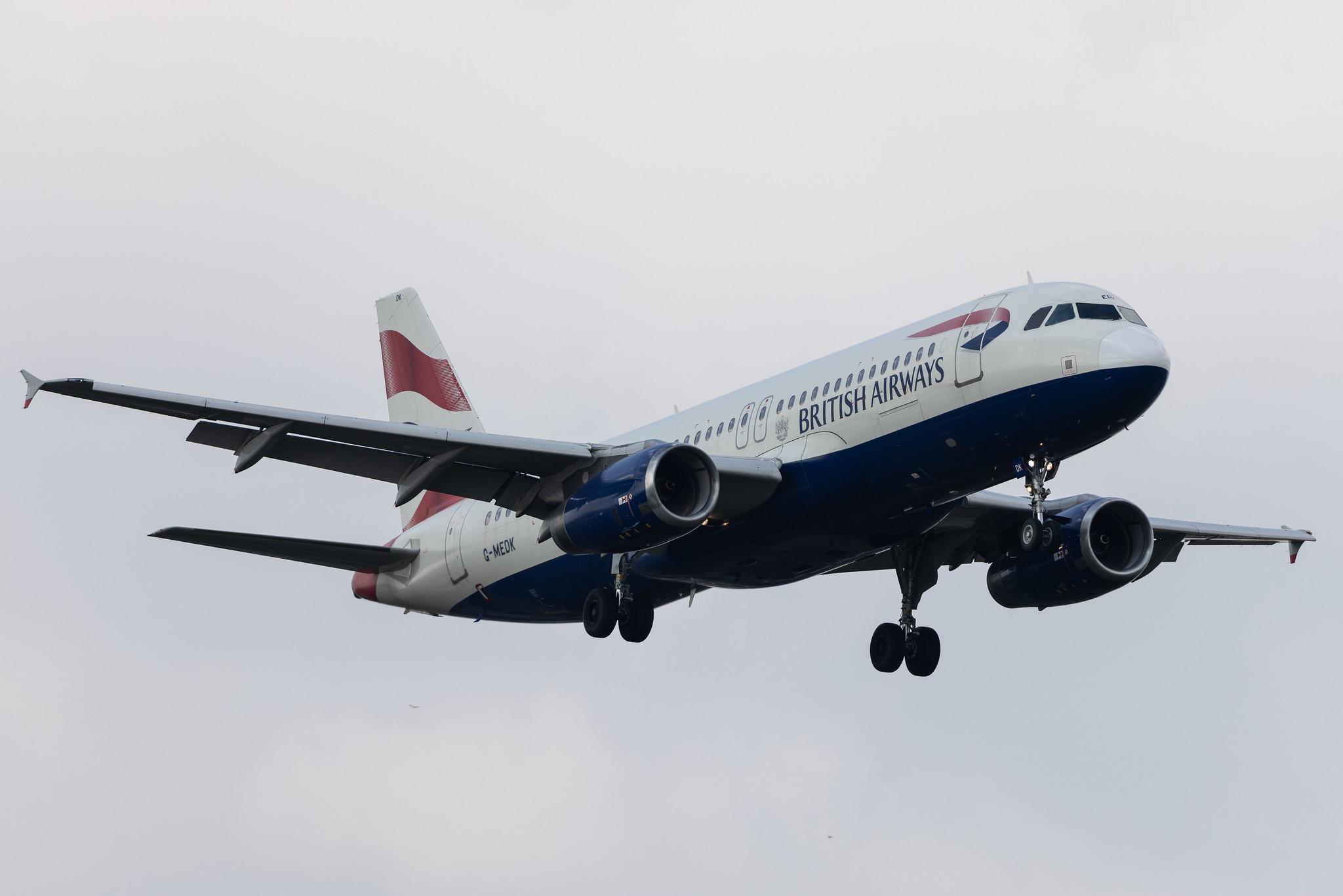 London Heathrow: British Airways (BA / BAW) | Airbus A320-232 A320 | G-MEDK | MSN 2441