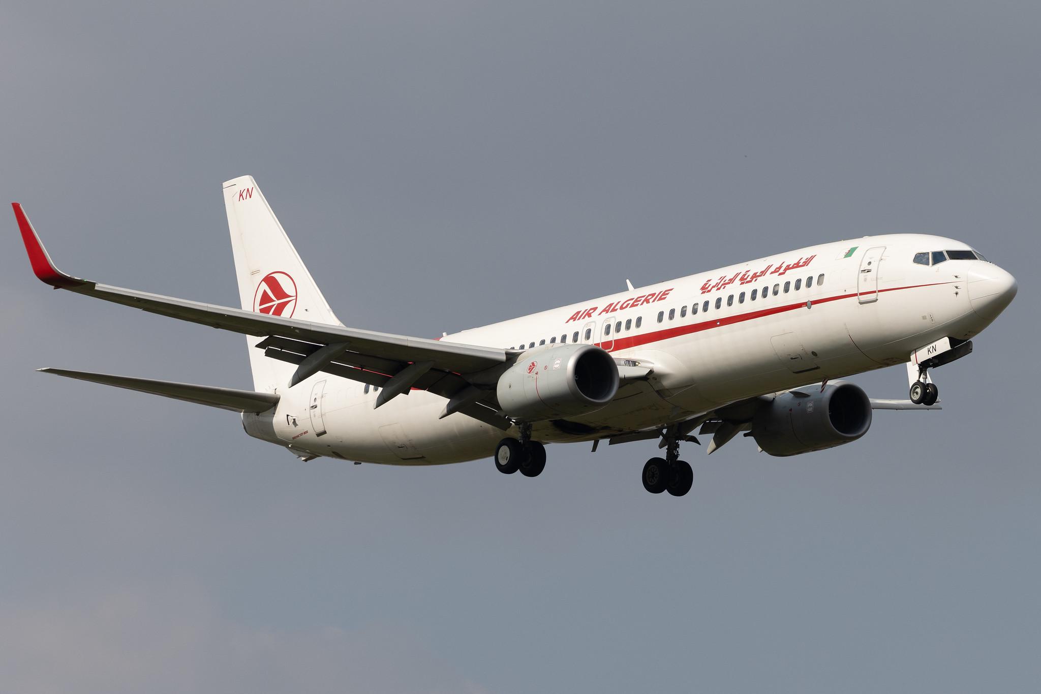 London Heathrow: Air Algerie (AH / DAH) | Boeing 737-8D6 B738 | 7T-VKN | MSN 60750