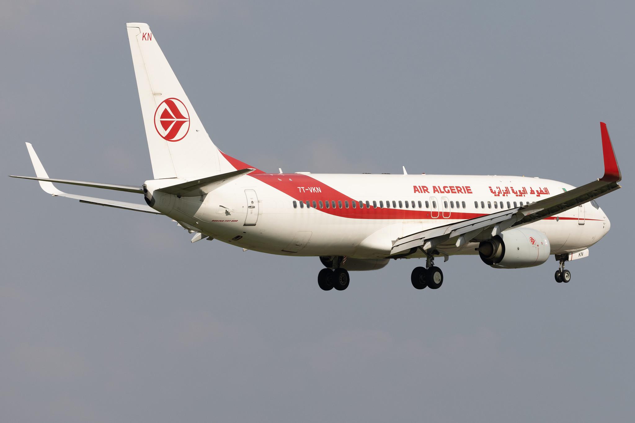 London Heathrow: Air Algerie (AH / DAH) | Boeing 737-8D6 B738 | 7T-VKN | MSN 60750