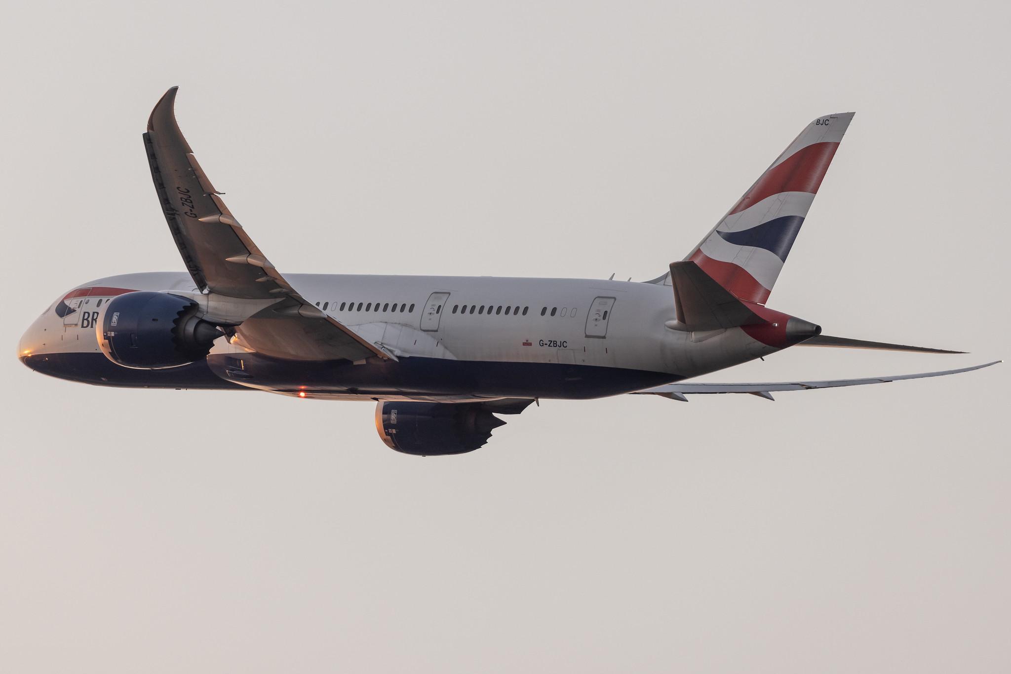 London Heathrow: British Airways (BA / BAW) | Boeing 787-8 Dreamliner B788 | G-ZBJC | MSN 38611