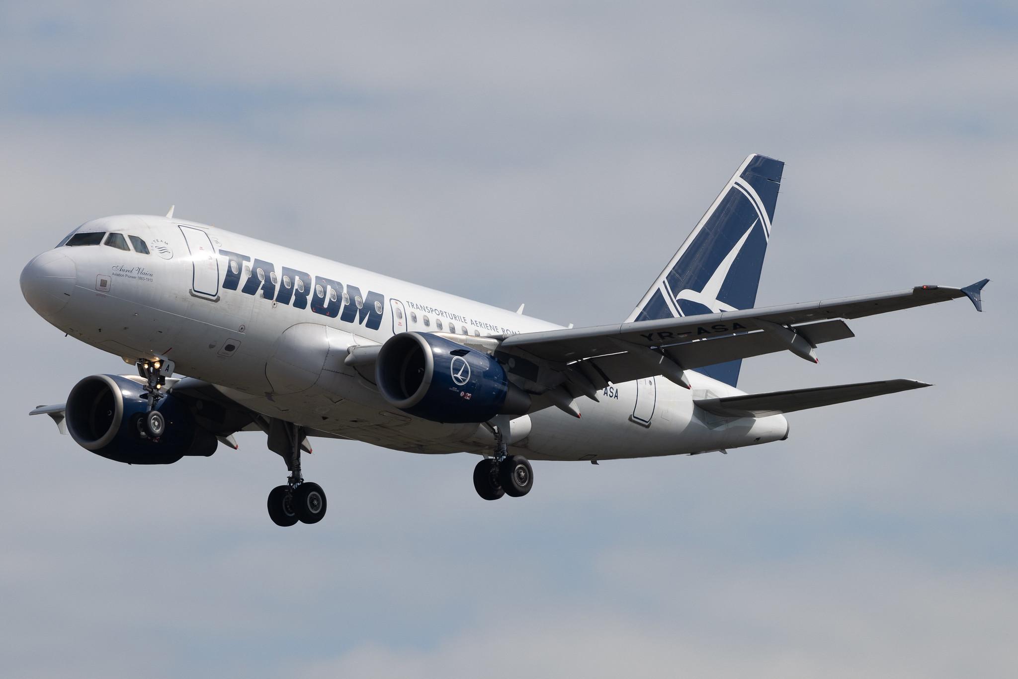 Frankfurt Airport: Tarom (RO / ROT) |  Airbus A318-111 A318 | YR-ASA | MSN 2931