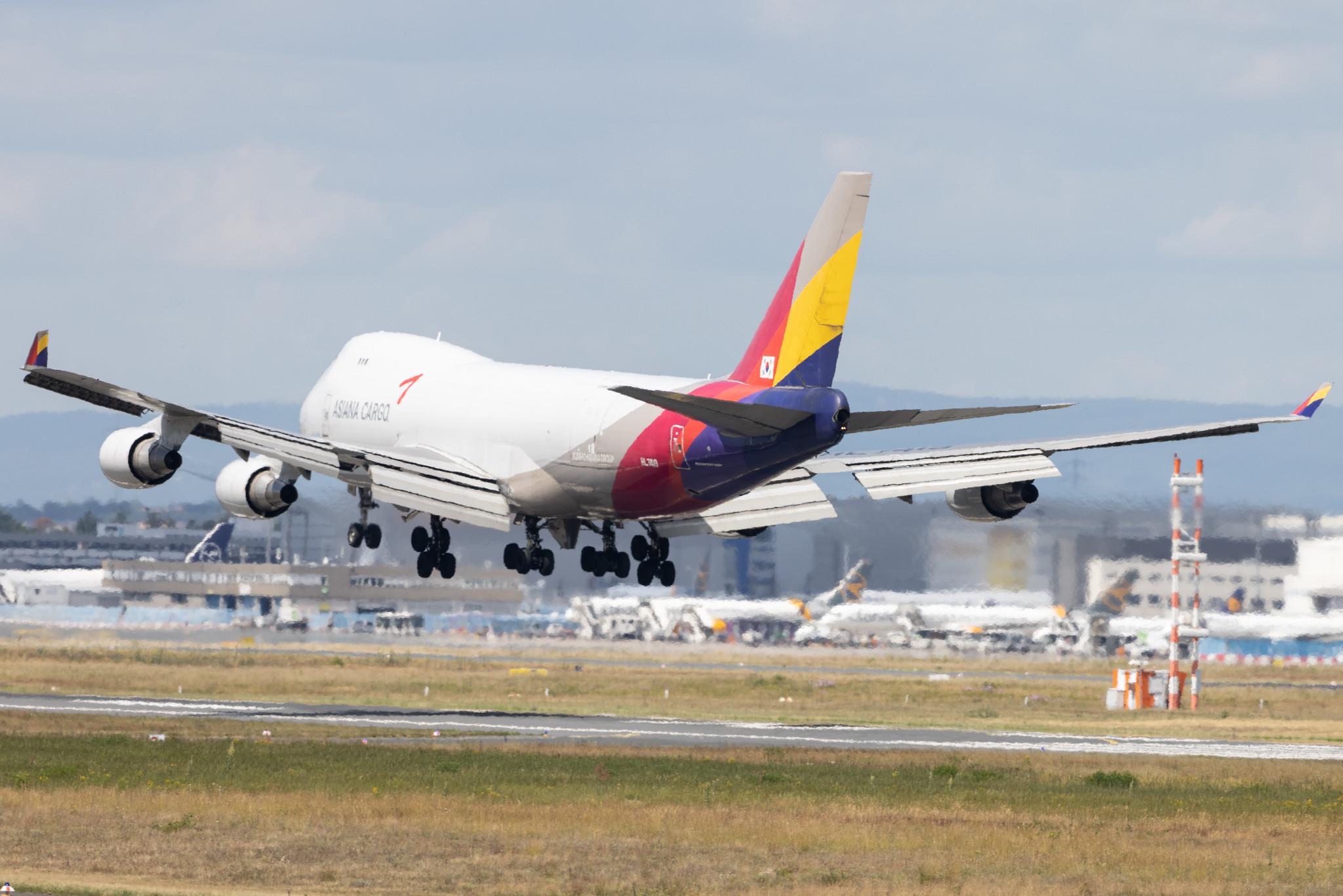 Frankfurt Airport: Asiana Cargo (OZ / AAR) | Operator: Asiana Airlines |  Boeing 747-48EF(SCD) B744 | HL7419 | MSN 25781