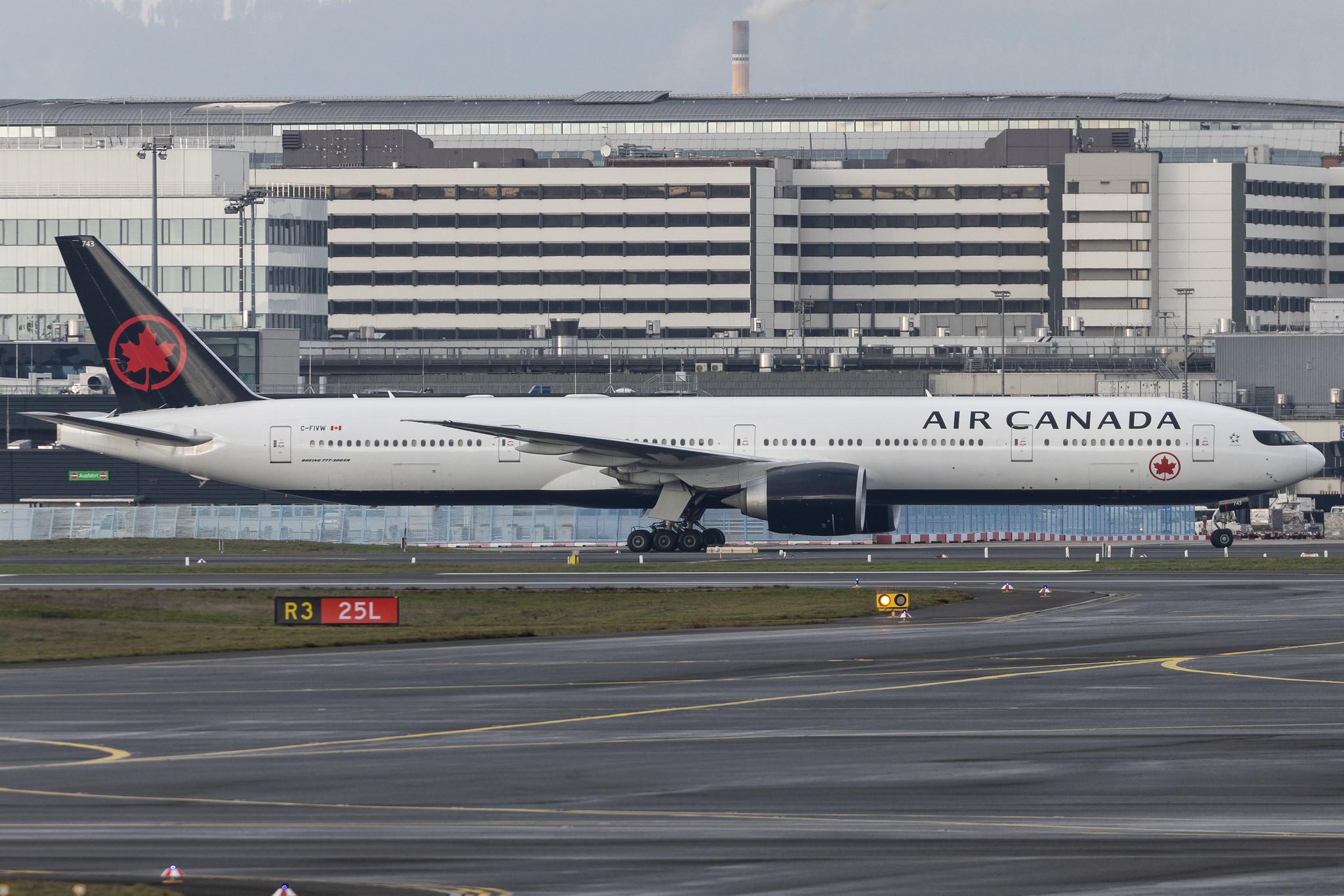 Frankfurt Airport: Air Canada (AC / ACA) | Boeing 777-333(ER) B77W | C-FIVW | MSN 42218