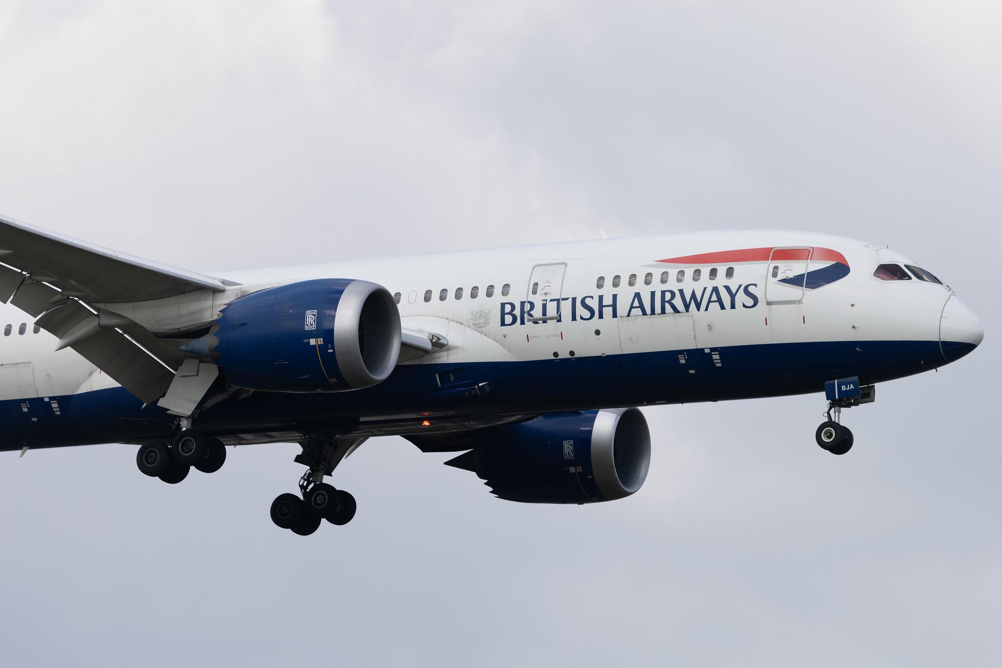 London Heathrow: British Airways (BA / BAW) | Boeing 787-8 Dreamliner B788 | G-ZBJA | MSN 38609