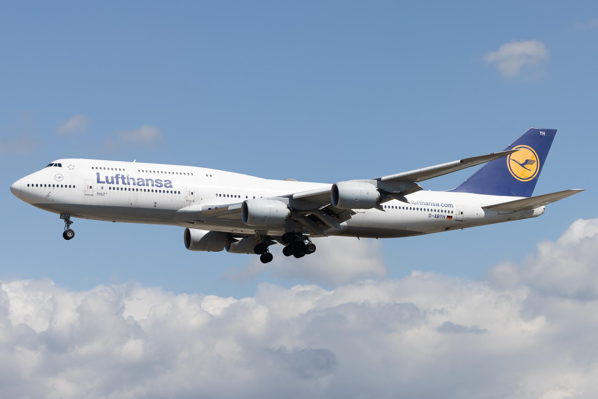 Frankfurt Airport: Lufthansa (LH / DLH) |  Boeing 747-830 B748 | D-ABYH | MSN 37832