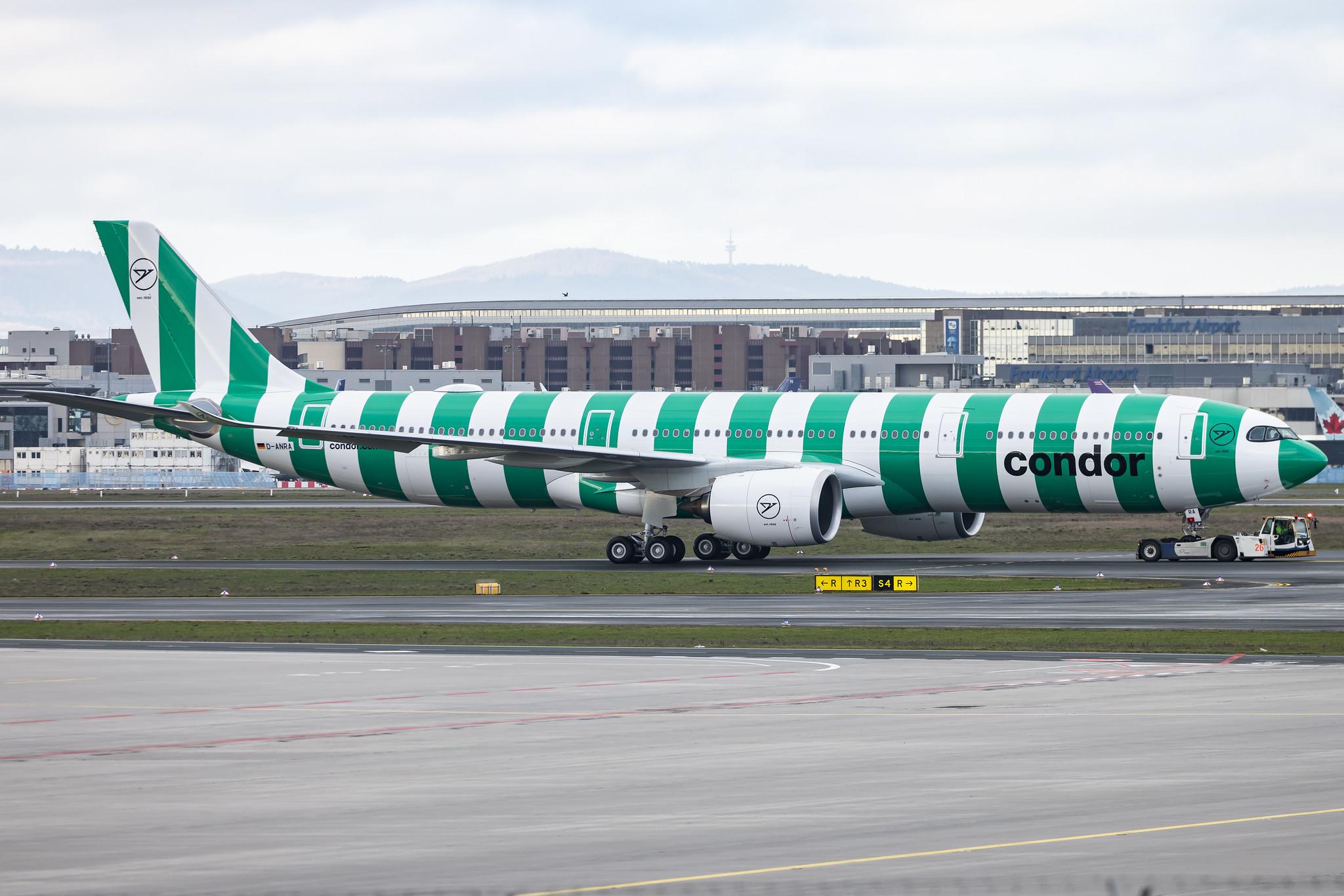 Frankfurt Airport: Condor (DE / CFG) | Airbus A330-941 A339 | D-ANRA | MSN 1966