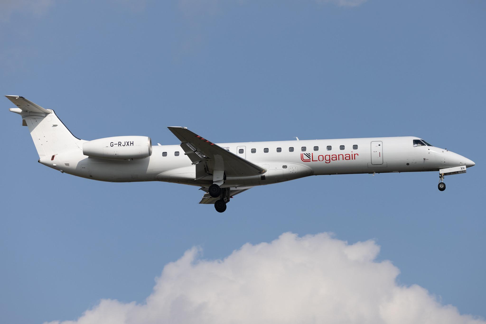 London Heathrow: Loganair (LM / LOG) | Embraer ERJ-145EP E145 | G-RJXH | MSN 145442