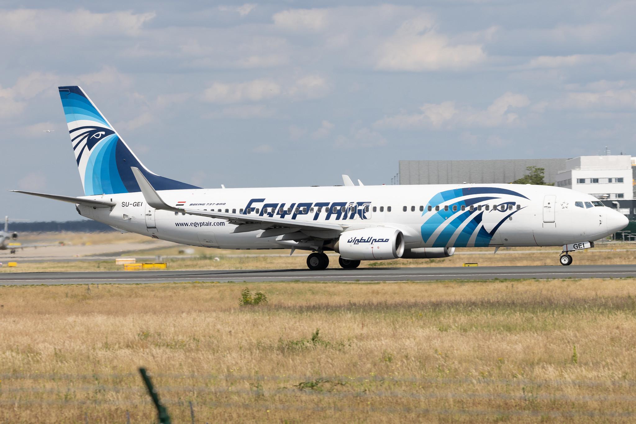 Frankfurt Airport: EgyptAir (MS / MSR) | Boeing 737-866 B738 | SU-GEI | MSN 63801