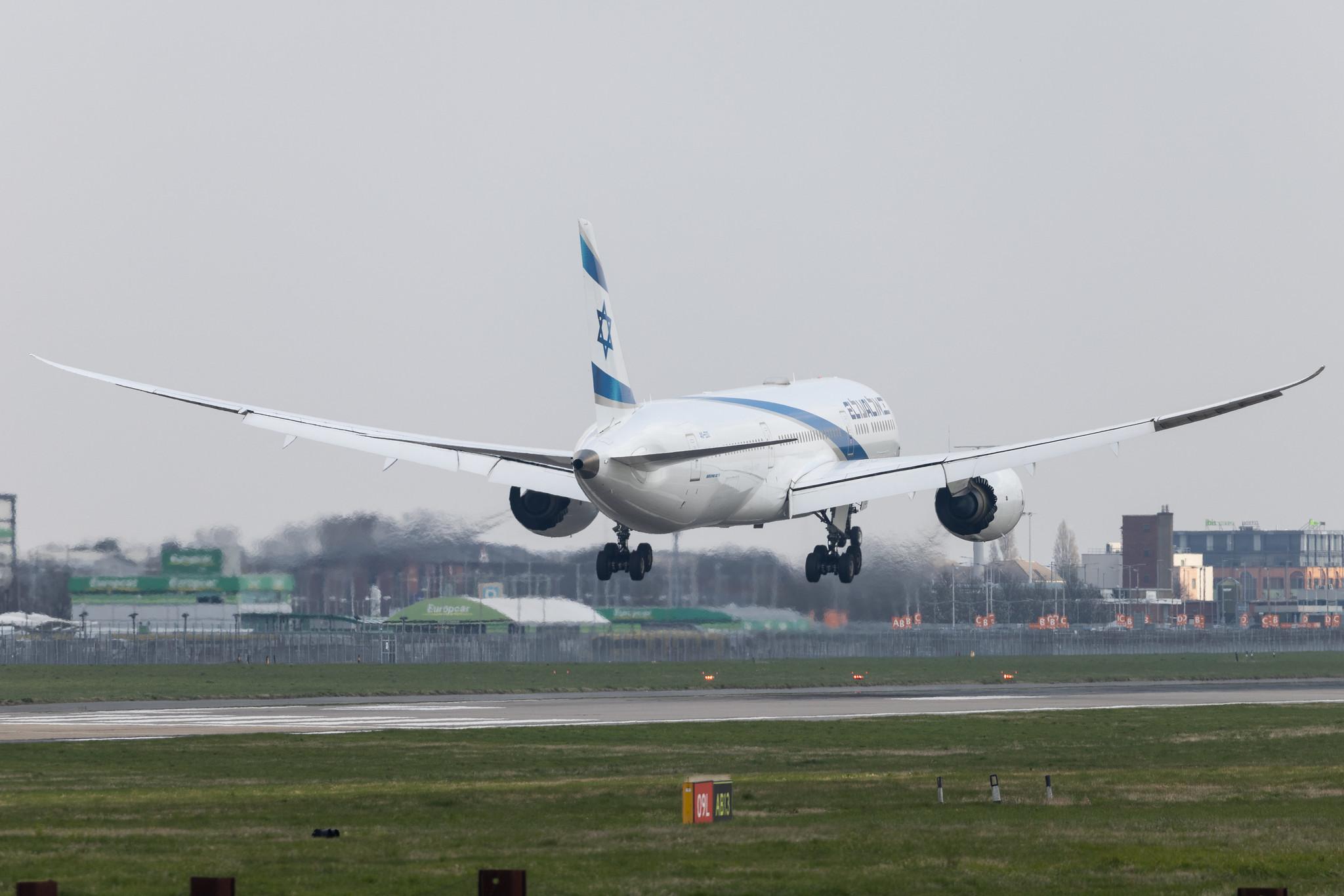 London Heathrow: El Al (LY / ELY) | Boeing 787-9 Dreamliner B789 | 4X-EDD | MSN 63392
