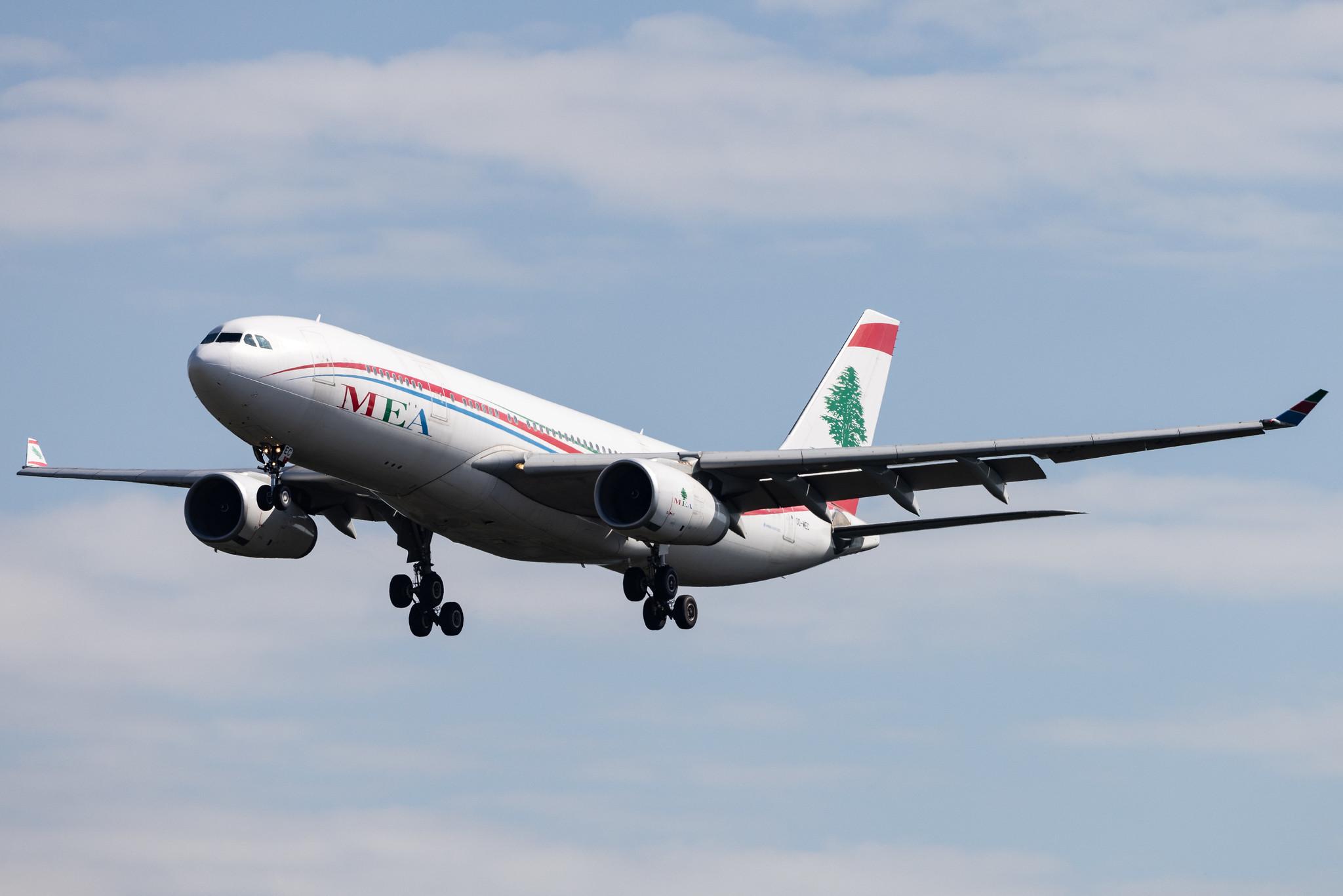Frankfurt Airport: MEA (ME / MEA) |  Airbus A330-243 A332 | OD-MEC | MSN 0995