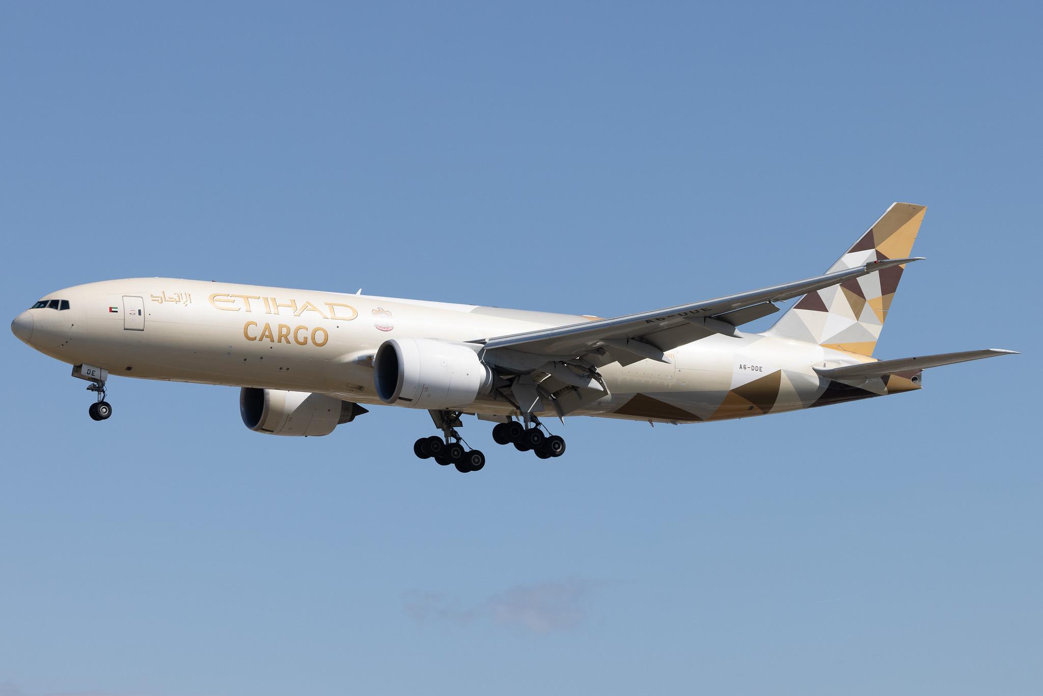 Frankfurt Airport: Etihad Cargo (EY / ETD) | Operator: Etihad Airways |  Boeing 777-FFX B77L | A6-DDE | MSN 62745