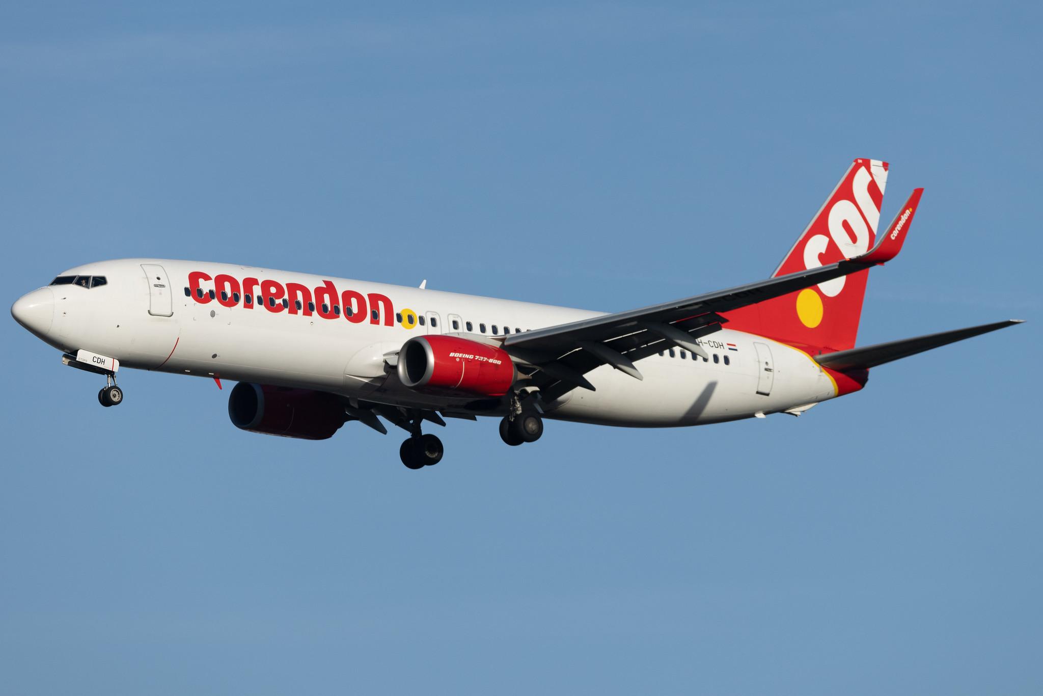 Frankfurt Airport: Corendon Airlines (XC / CAI) | Operator: Corendon Dutch Airlines | Boeing 737-86J B738 | PH-CDH | MSN 36121