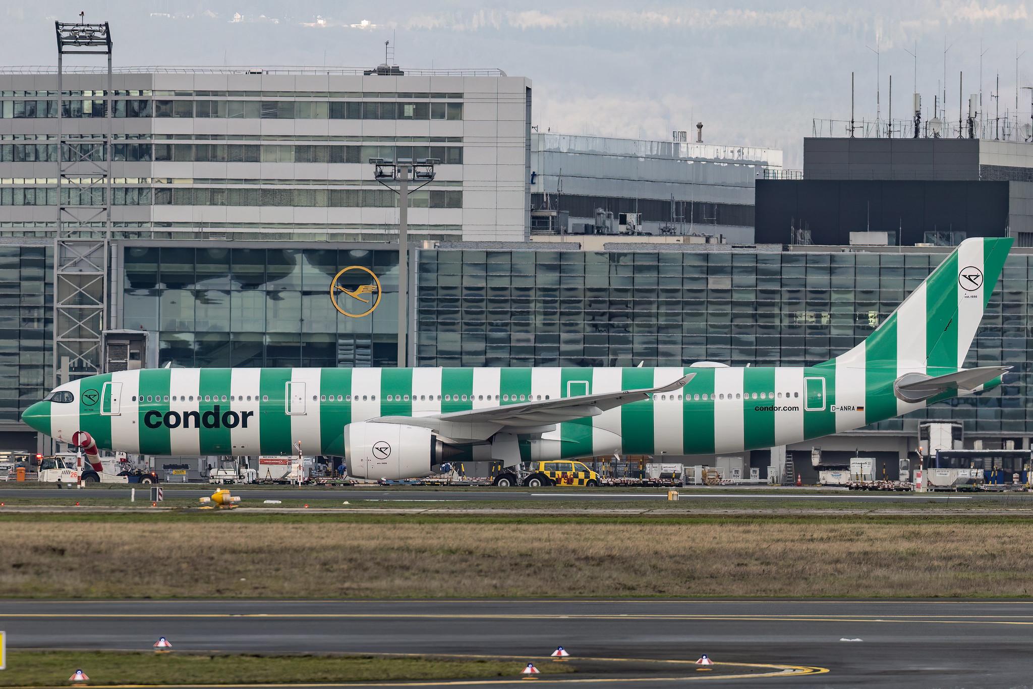Frankfurt Airport: Condor (DE / CFG) | Airbus A330-941 A339 | D-ANRA | MSN 1966