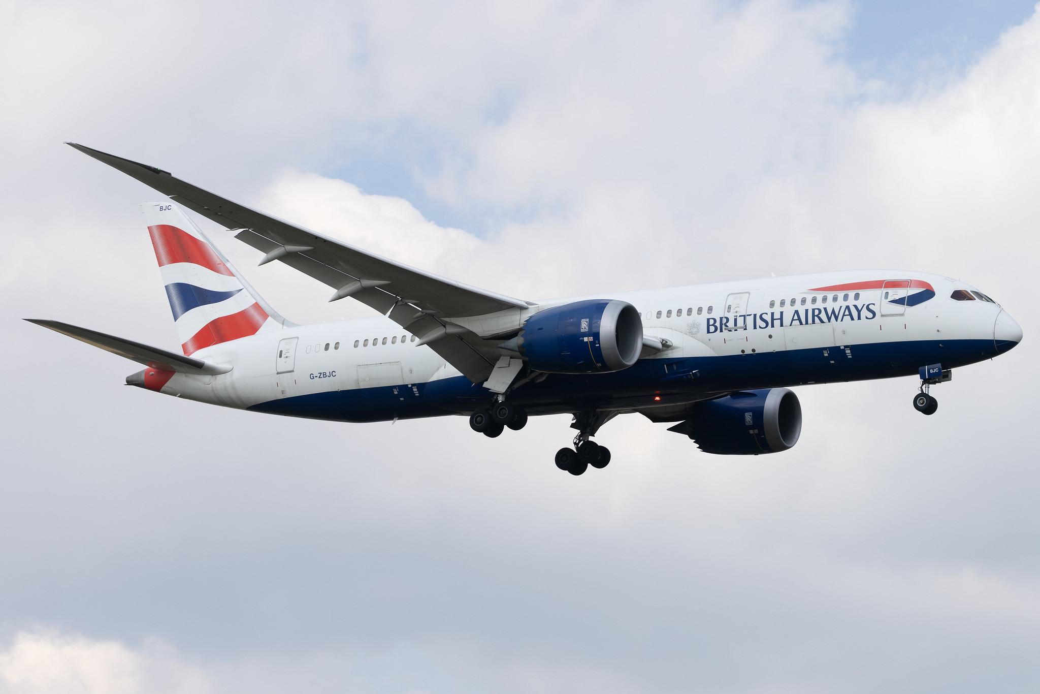 London Heathrow: British Airways (BA / BAW) | Boeing 787-8 Dreamliner B788 | G-ZBJC | MSN 38611