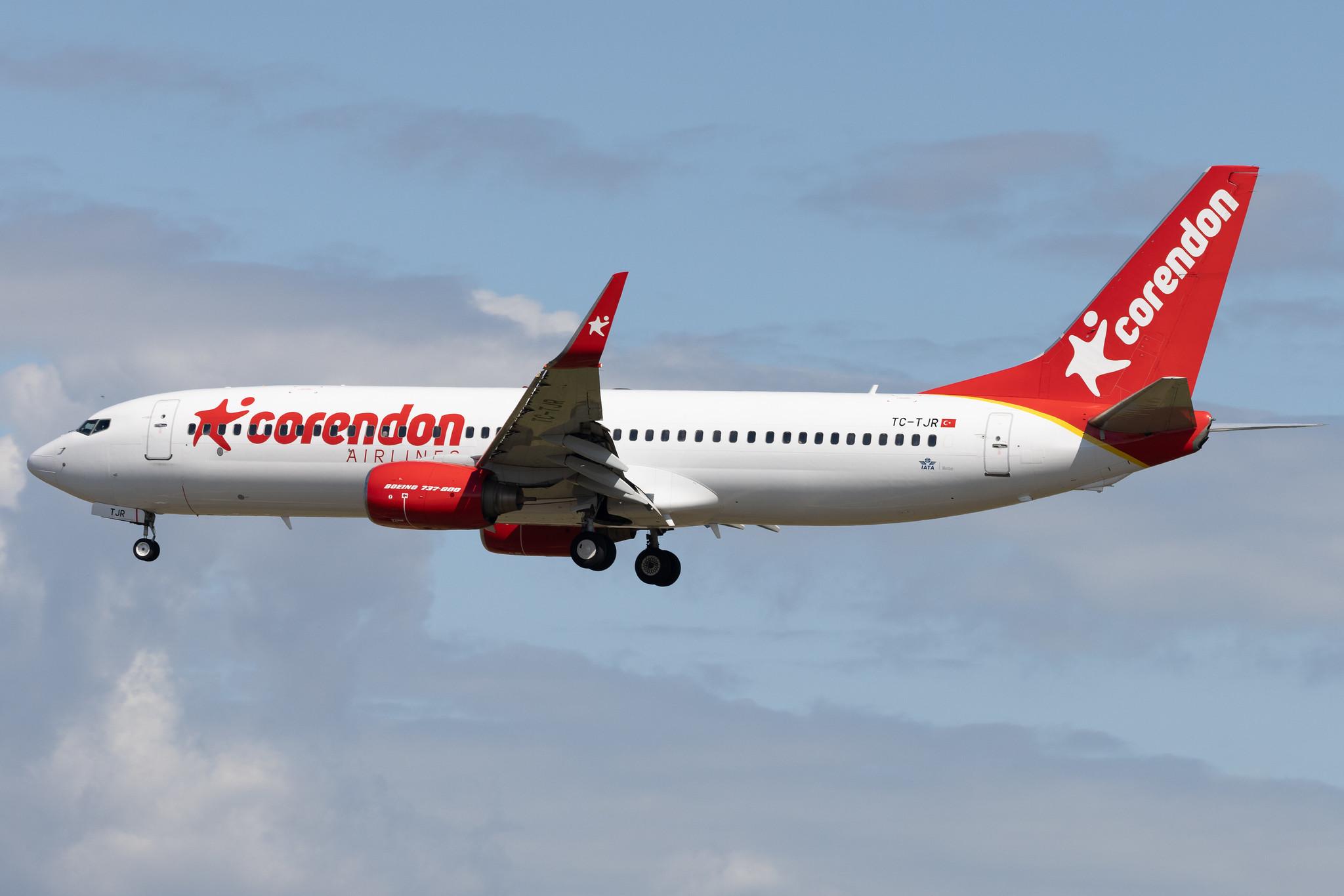 Frankfurt Airport: Corendon Airlines (XC / CAI) |  Boeing 737-82R B738 | TC-TJR | MSN 40723