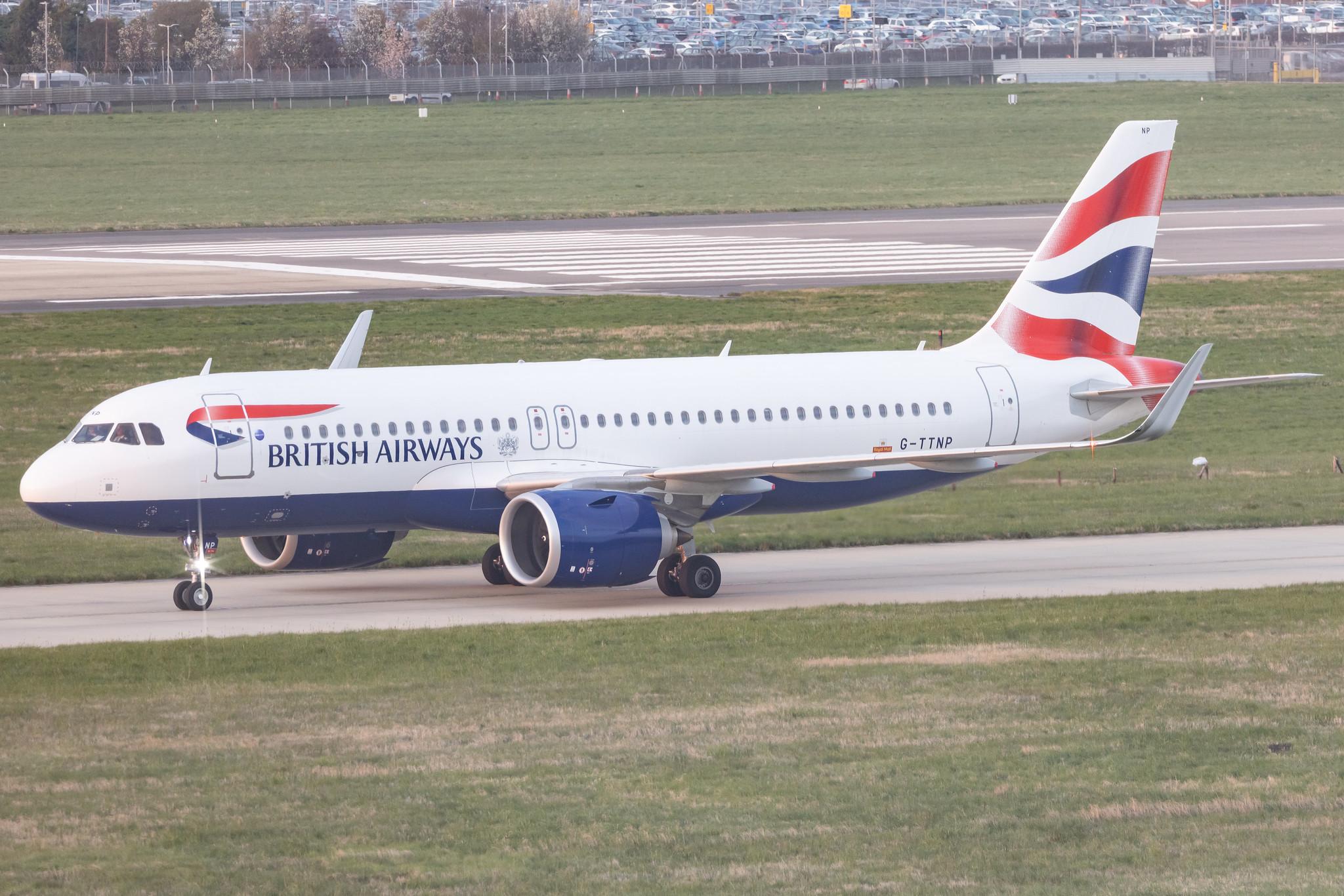 London Heathrow: British Airways (BA / BAW) | Airbus A320-251N A20N | G-TTNP | MSN 10548