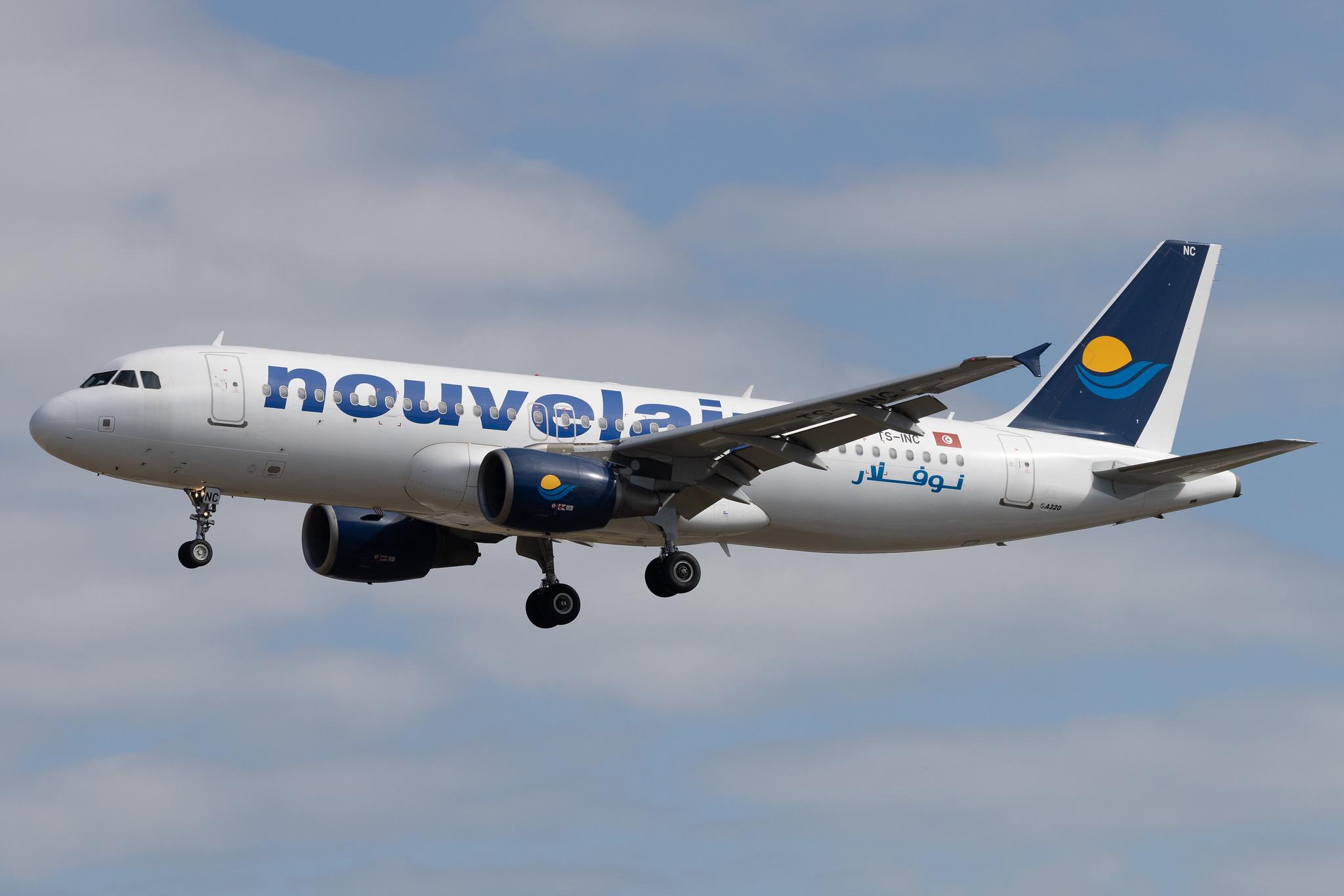 Frankfurt Airport: Nouvelair (BJ / LBT) | Operator: Nouvelair Tunisie |  Airbus A320-214 A320 | TS-INC | MSN 1744