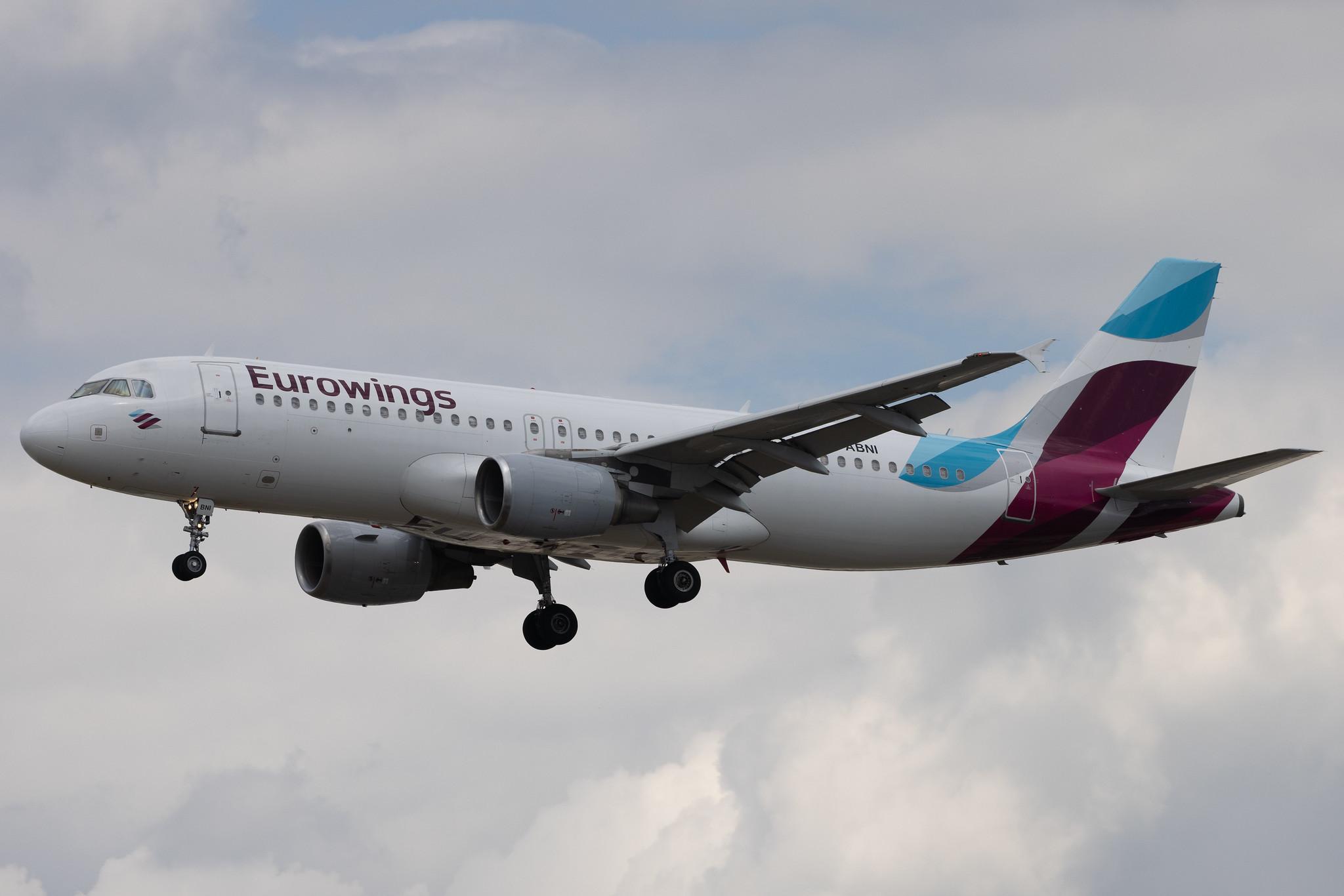 Frankfurt Airport: Eurowings (EW / EWG) | Airbus A320-214 A320 | D-ABNI | MSN 1717