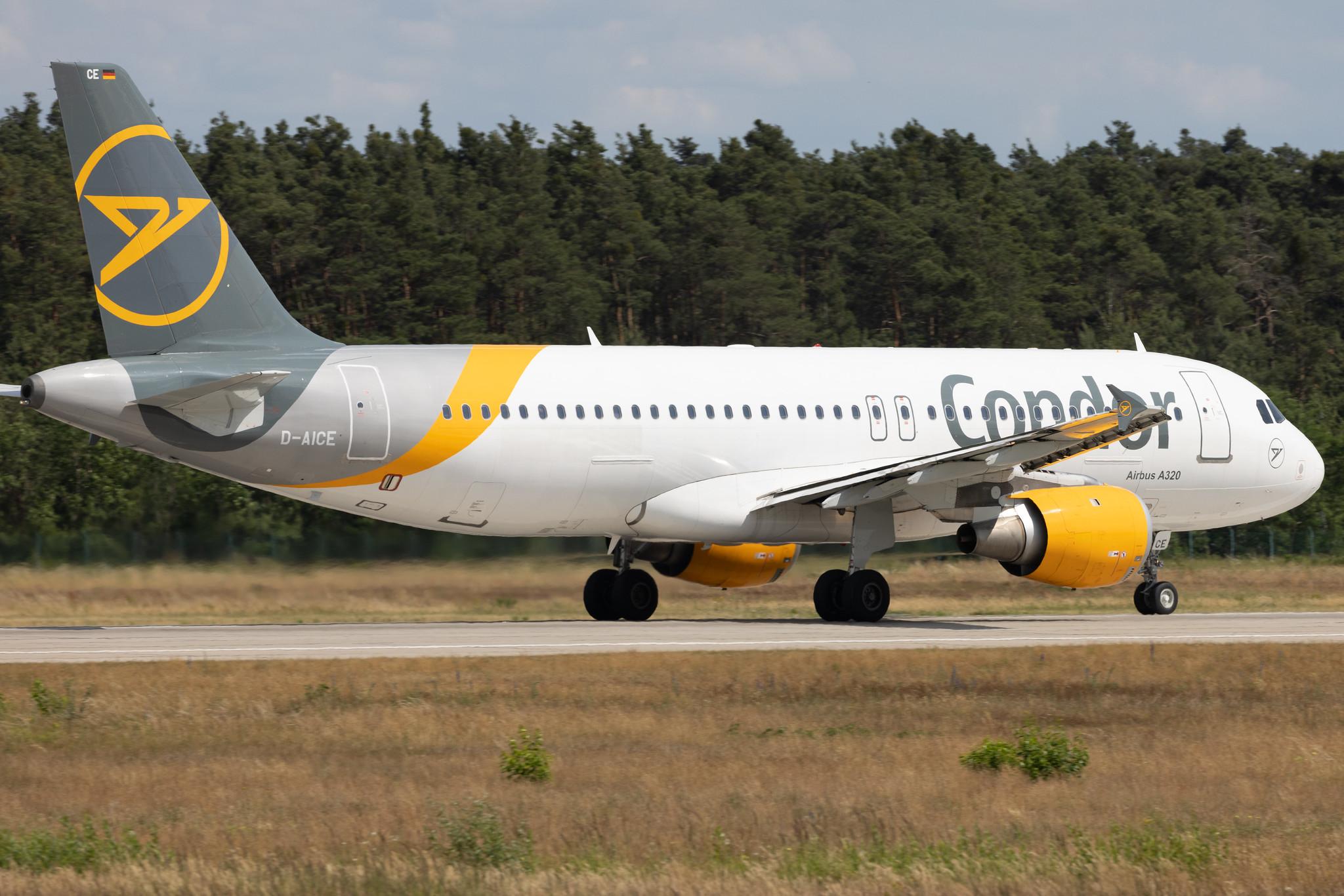 Frankfurt Airport: Condor (DE / CFG) | Airbus A320-212 A320 | D-AICE | MSN 0894