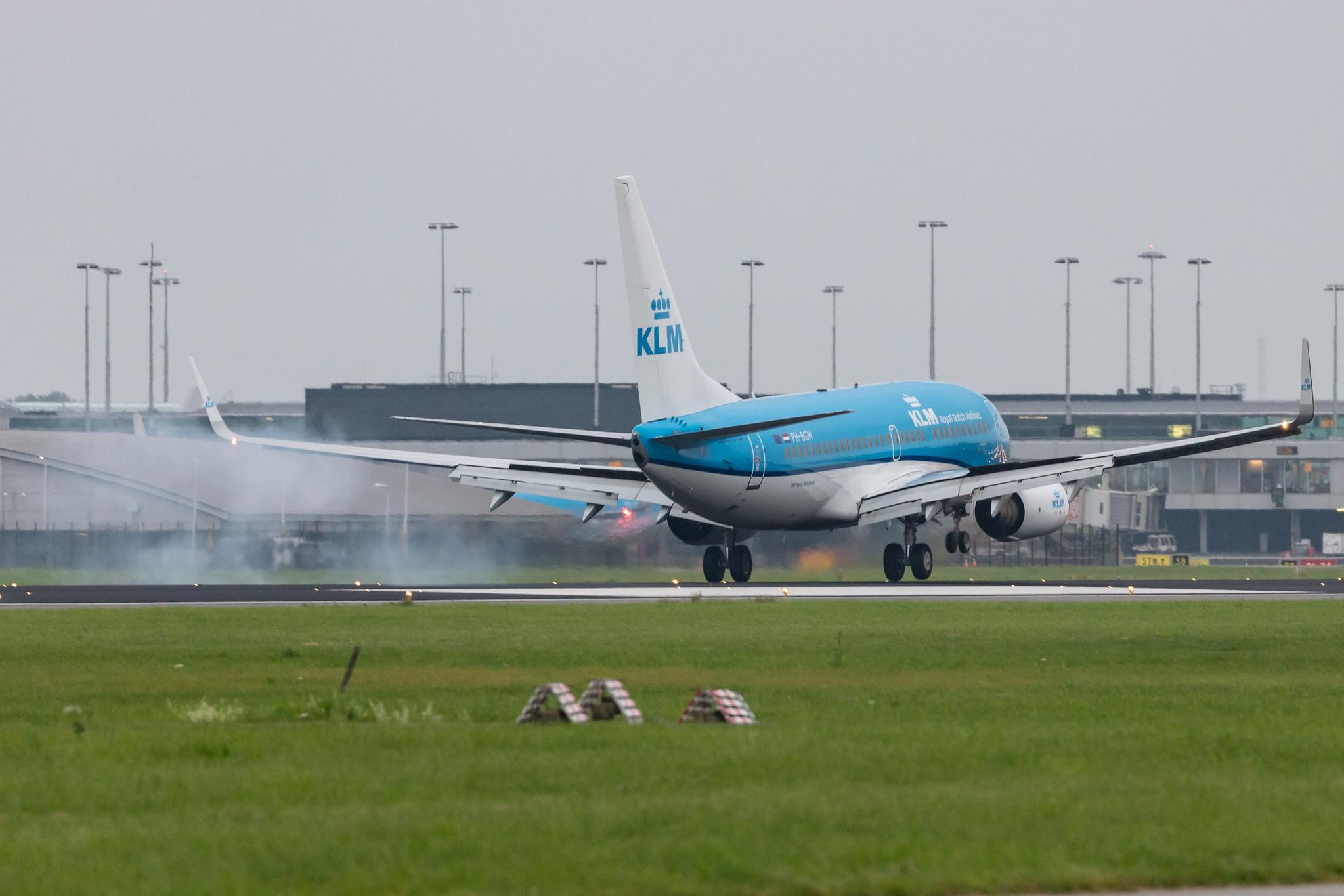 Amsterdam Schiphol: KLM (KL / KLM) |  Boeing 737-7K2 B737 | PH-BGM | MSN 39255