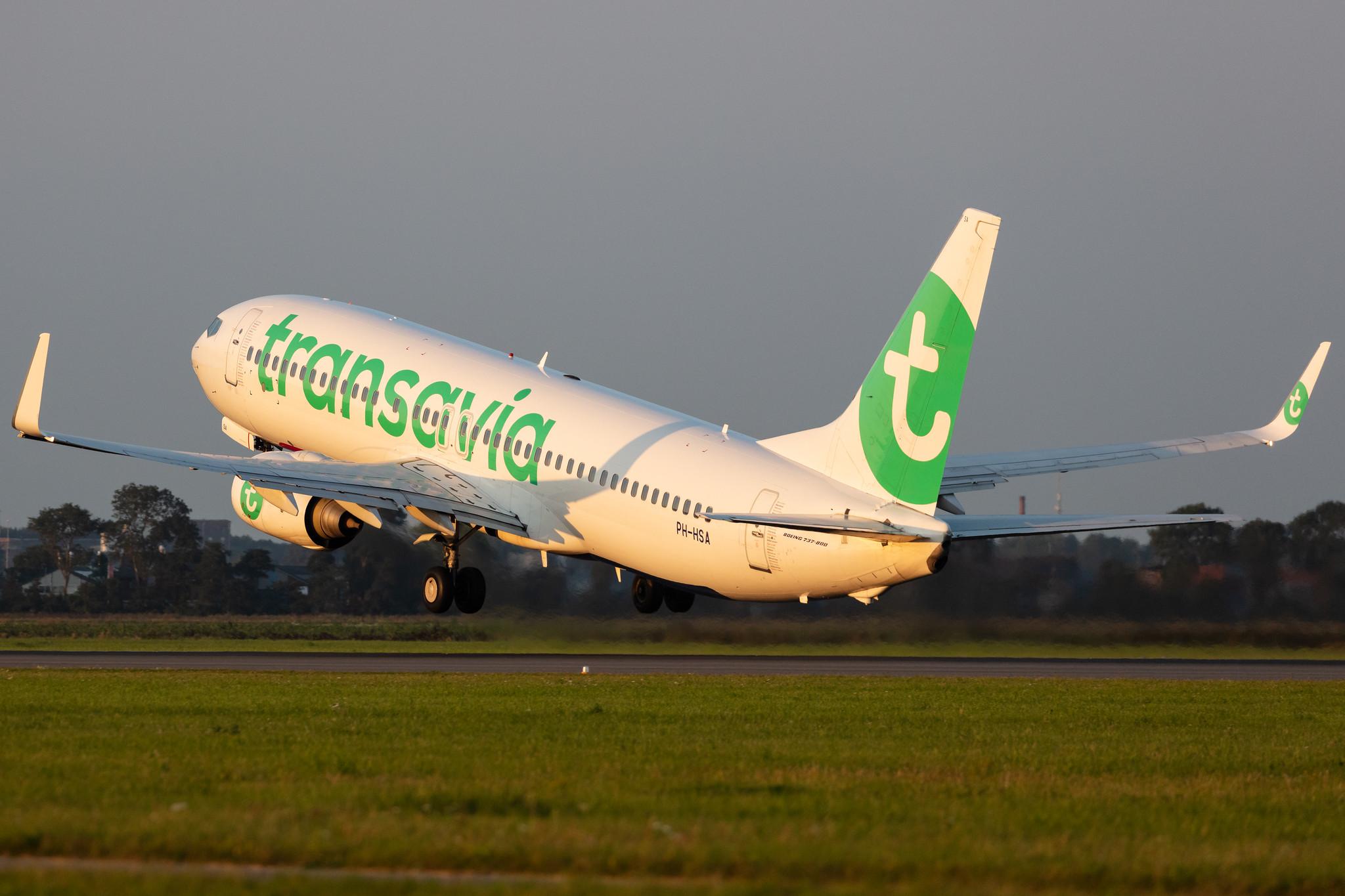 Amsterdam Schiphol: Transavia (HV / TRA) |  Boeing 737-8K2 B738 | PH-HSA | MSN 34171
