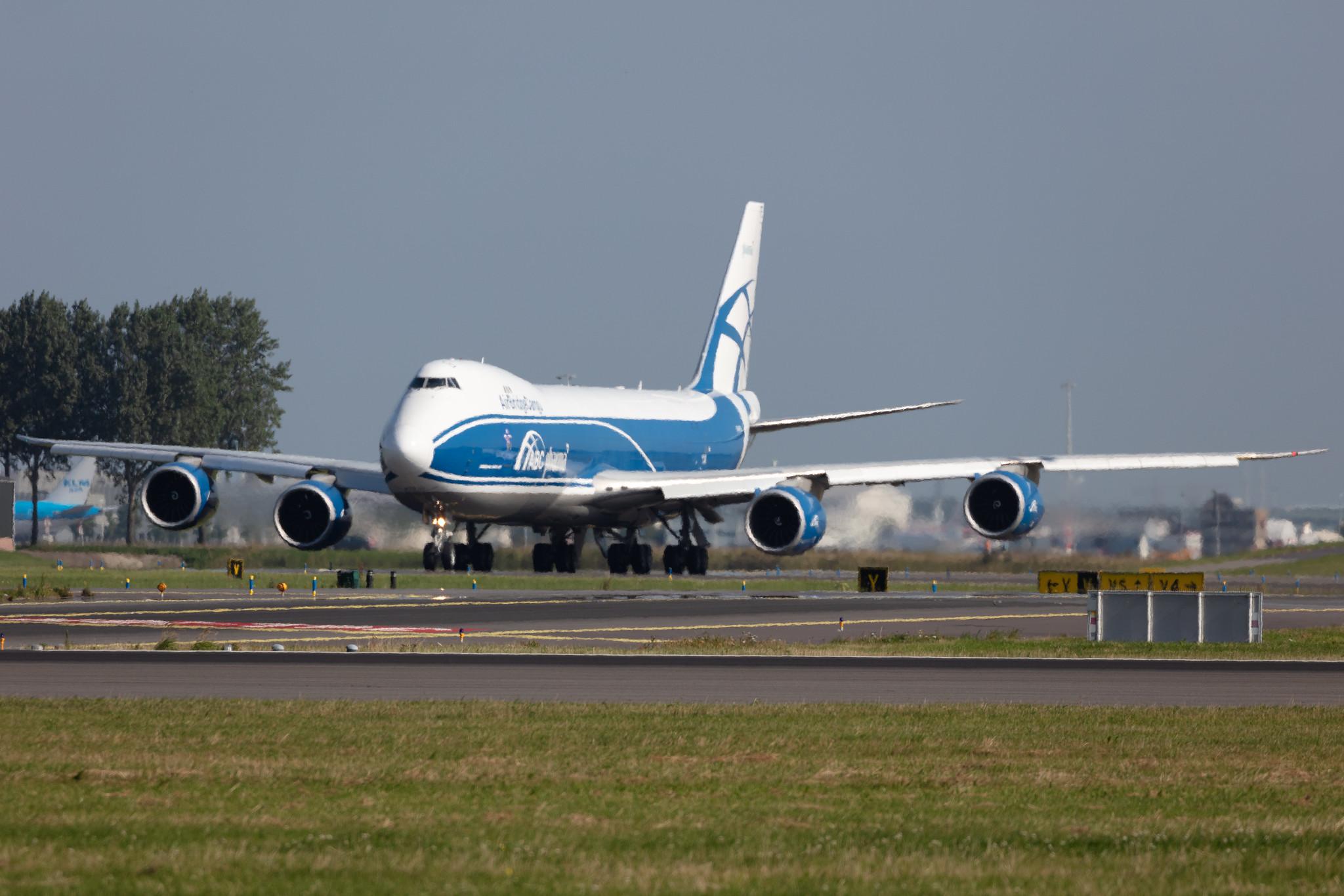 Amsterdam Schiphol: AirBridgeCargo (RU / ABW) | Operator: AirBridgeCargo Airlines |  Boeing 747-83Q(F) B748 | VQ-BFE | MSN 60118