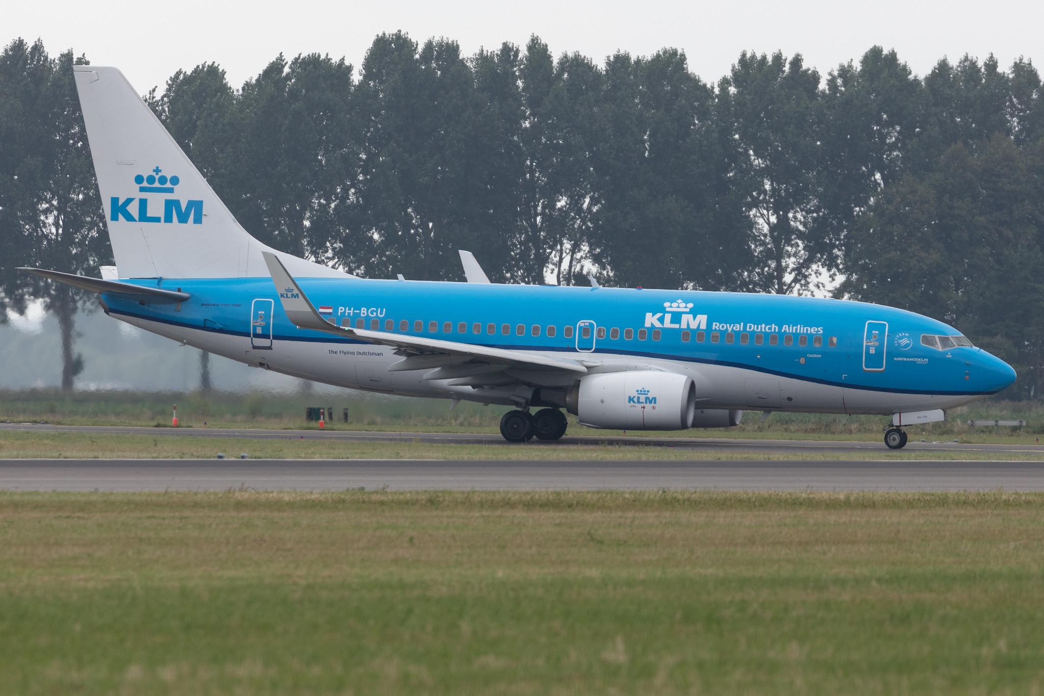 Amsterdam Schiphol: KLM (KL / KLM) |  Boeing 737-7K2 B737 | PH-BGU | MSN 39257