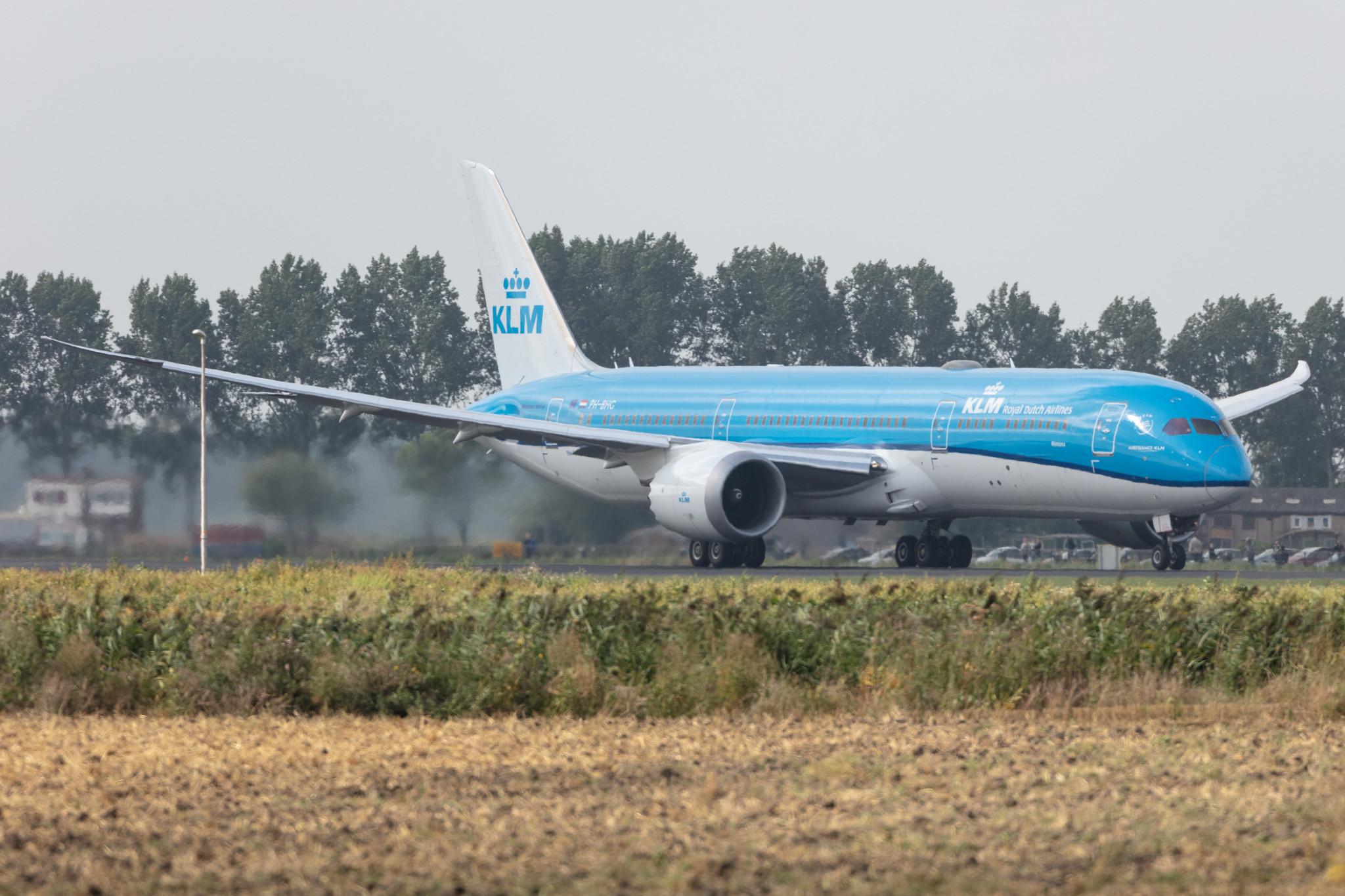 Amsterdam Schiphol: KLM (KL / KLM) |  Boeing 787-9 Dreamliner B789 | PH-BHG | MSN 38766