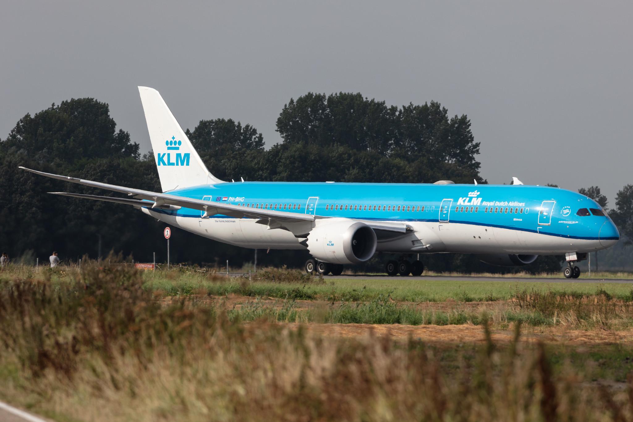 Amsterdam Schiphol: KLM (KL / KLM) |  Boeing 787-9 Dreamliner B789 | PH-BHG | MSN 38766