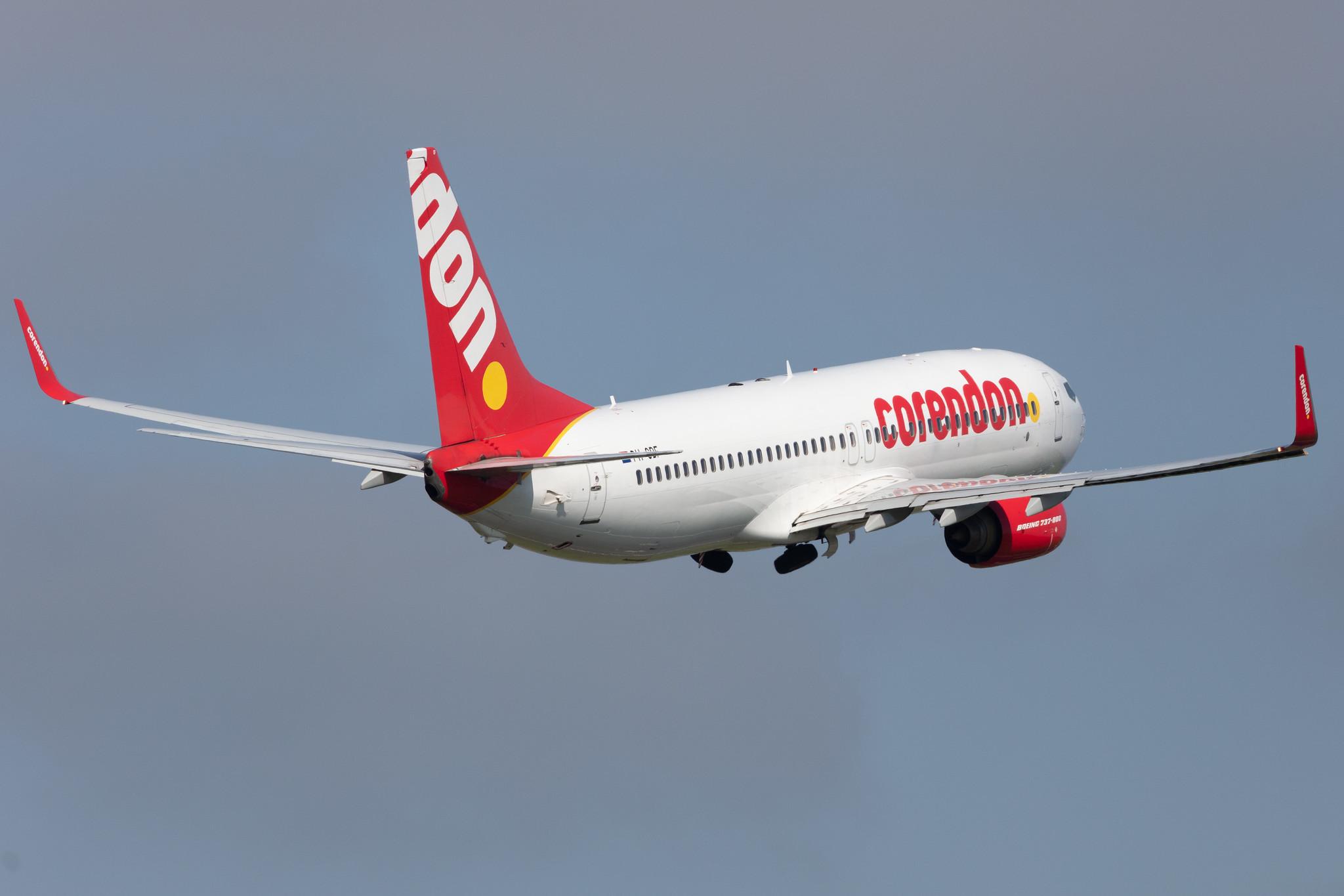 Amsterdam Schiphol: Corendon Airlines (XC / CAI) | Operator: Corendon Dutch Airlines |  Boeing 737-804 B738 | PH-CDF | MSN 28227