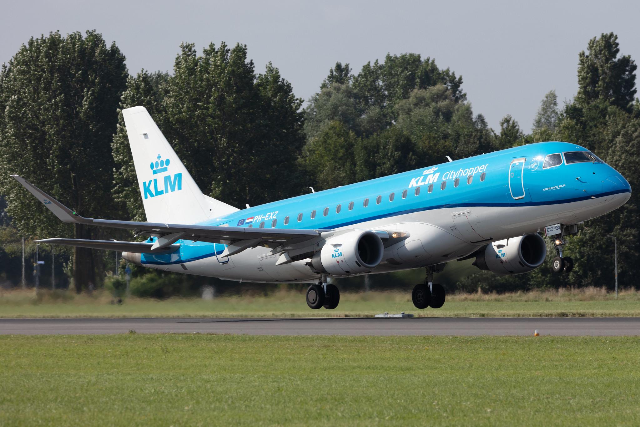 Amsterdam Schiphol: KLM (KL / KLM) | Operator: KLM Cityhopper |  Embraer E175STD E75L | PH-EXZ | MSN 17000723